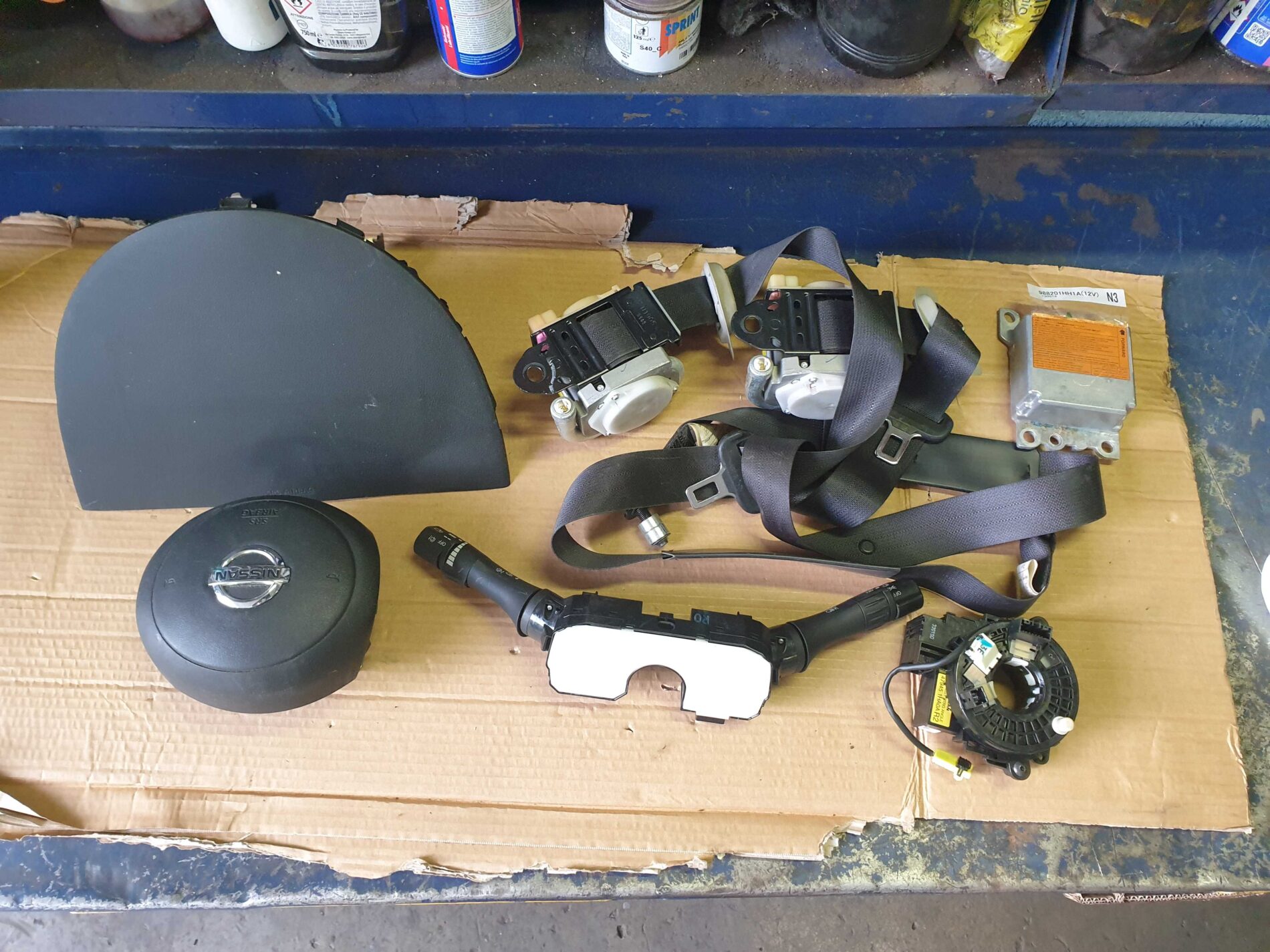 Plancia e kit airbag x Nissan Micra k13 -2012