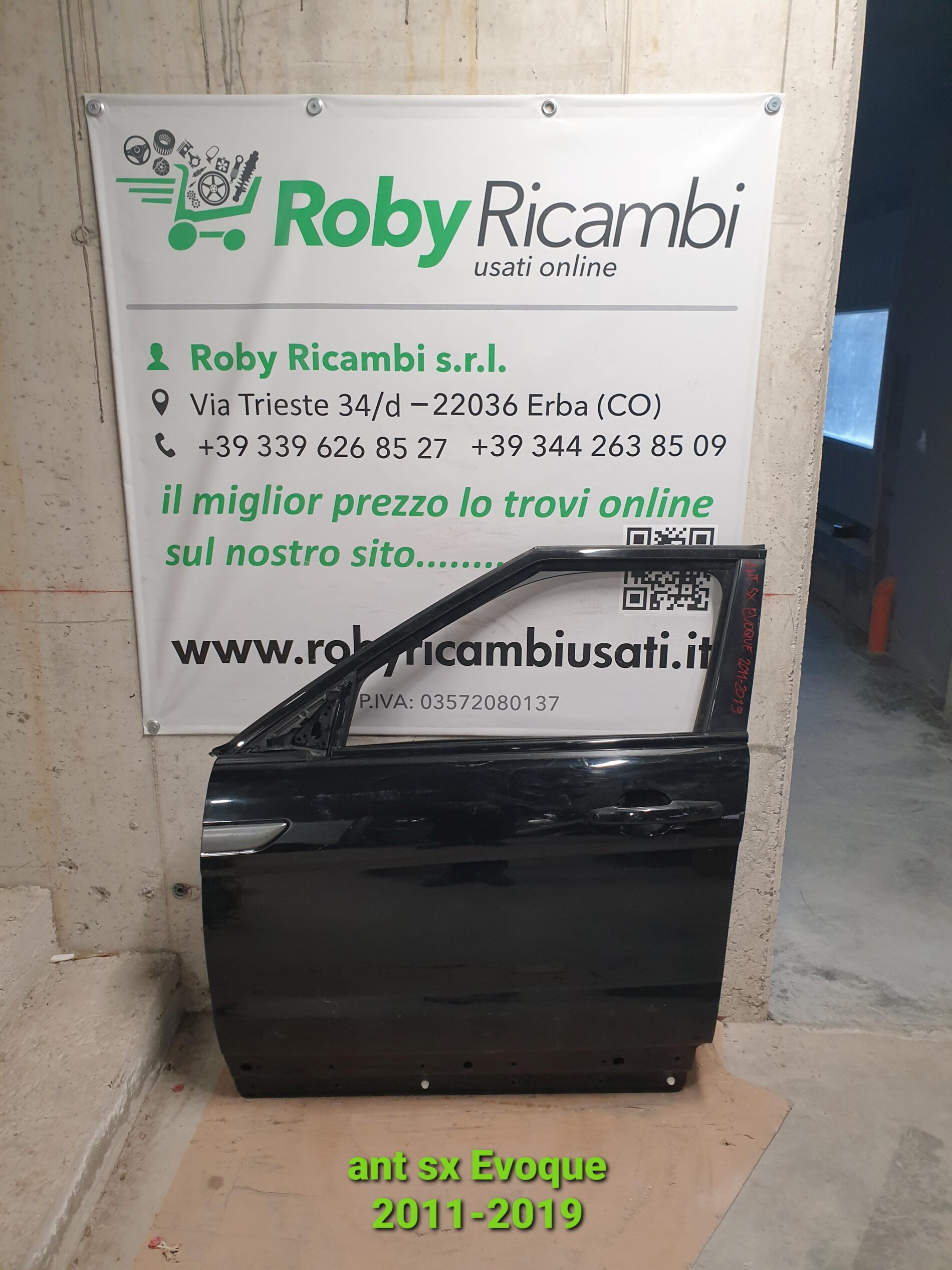 Porta/Portiera anteriore sinistra Range Rover Evoque – 2011-2019