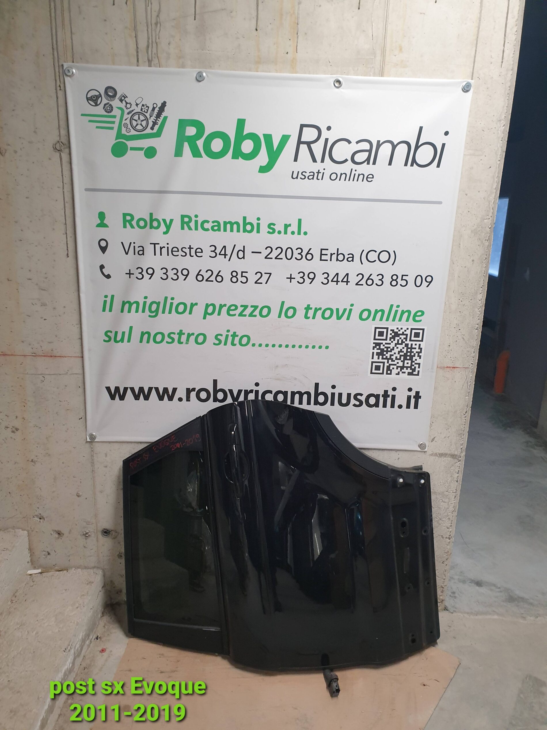 Porta/Portiera posteriore sinistra Range Rover Evoque – 2011-2019