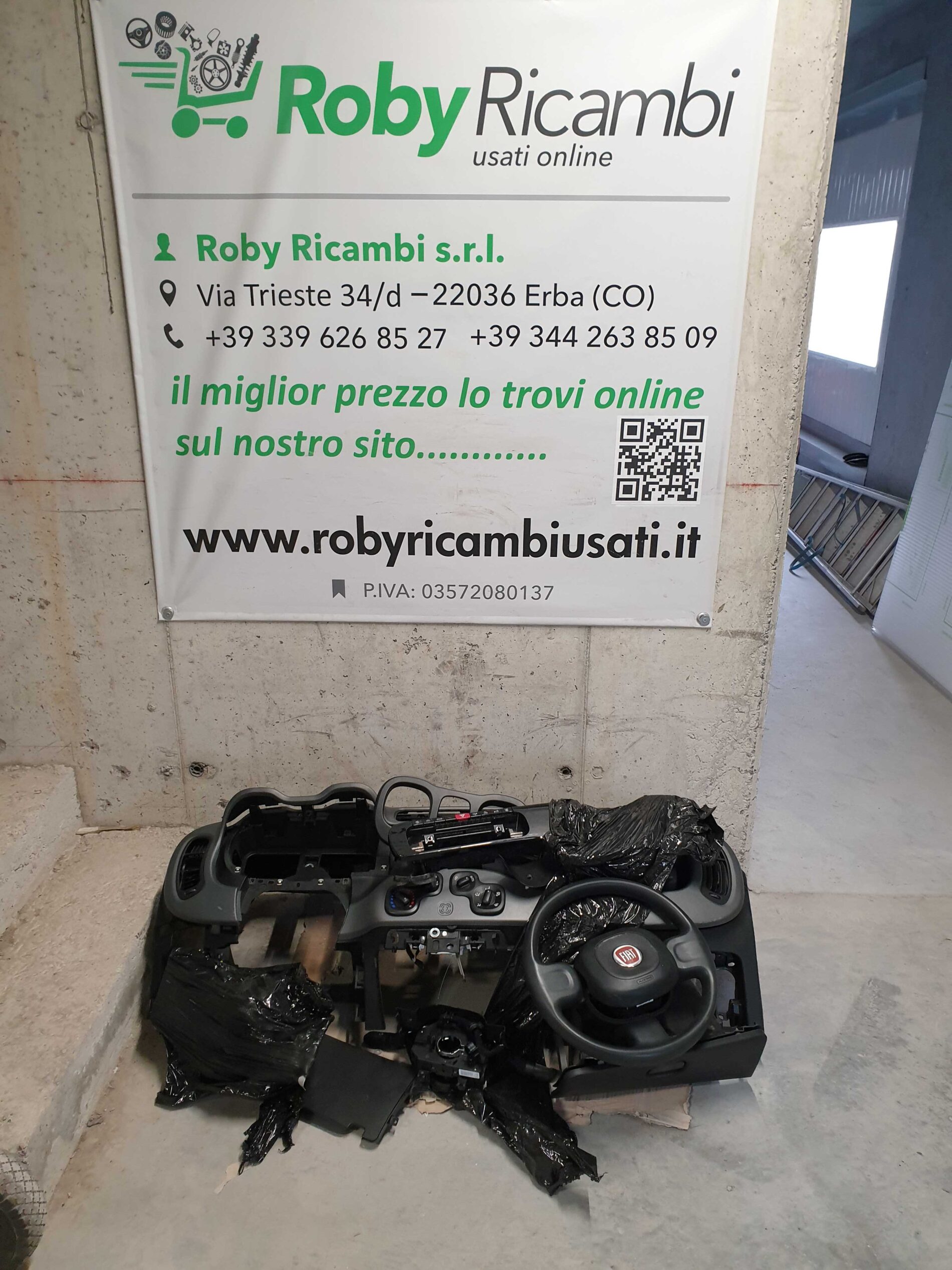 Kit Airbag Fiat New Panda  –  2020