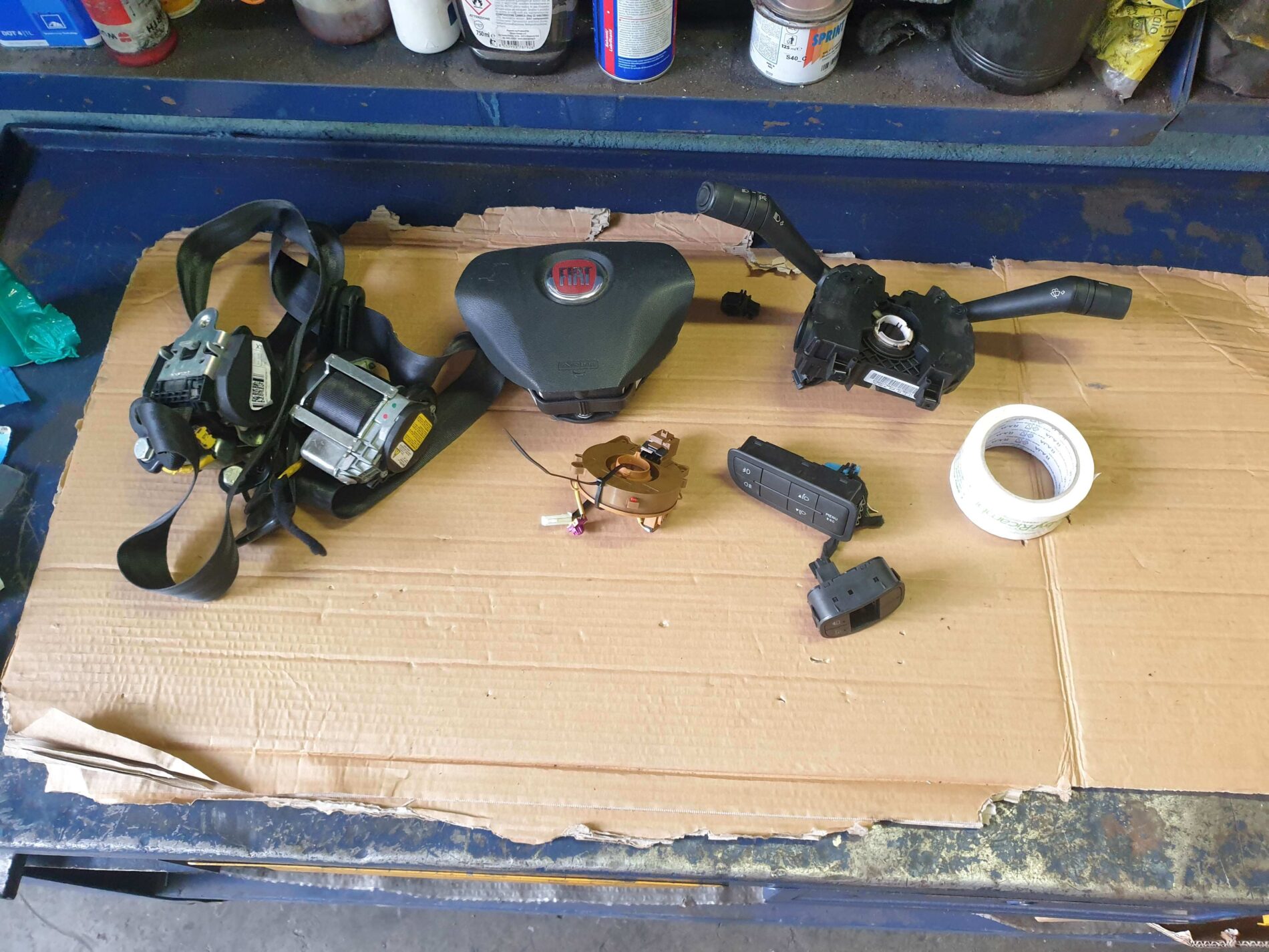 Kit Airbag x Fiat Doblò – 2009/2013