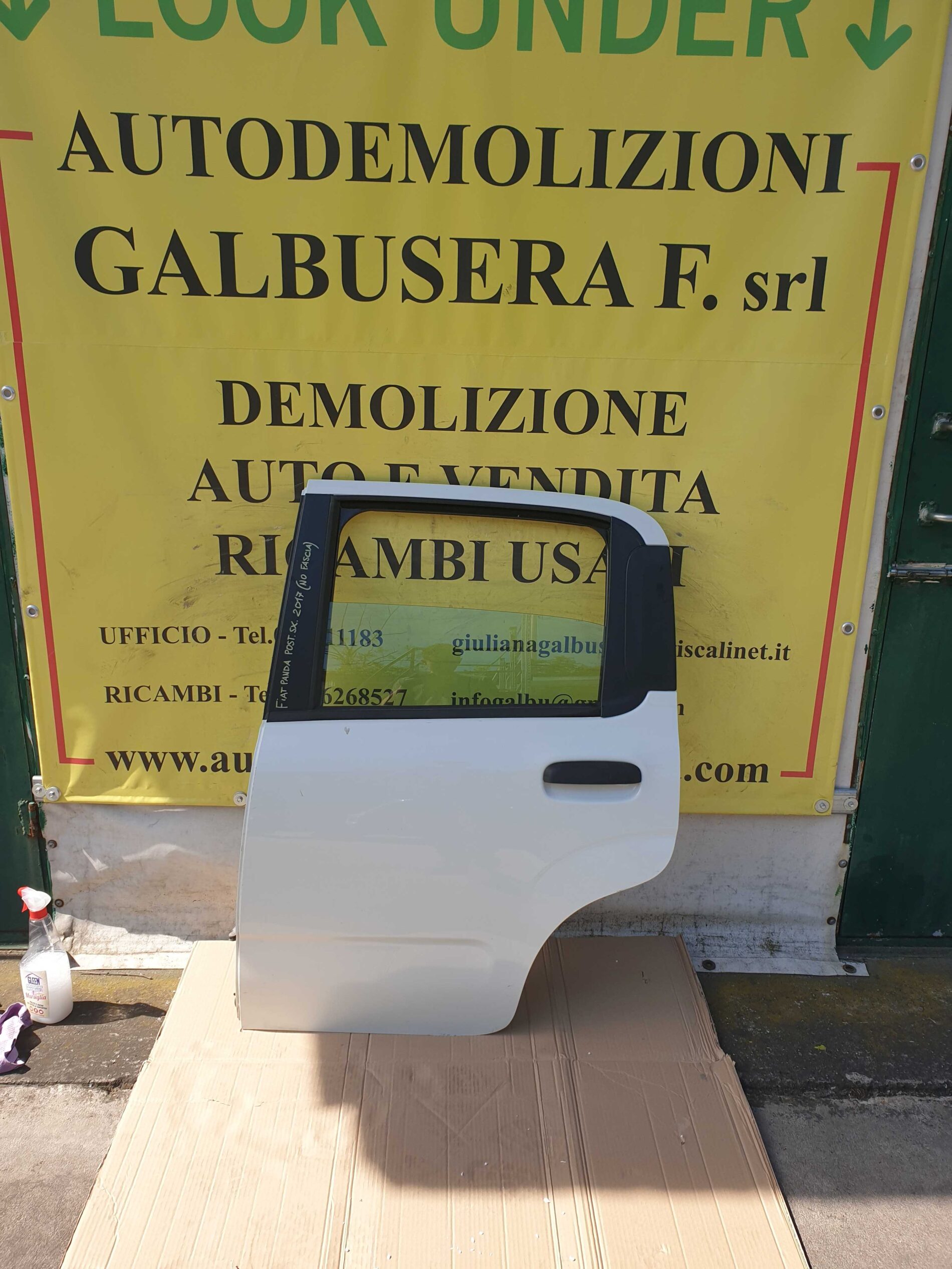 Porta/Portiera posteriore sinistra x Fiat New Panda – 2017 – No fascia