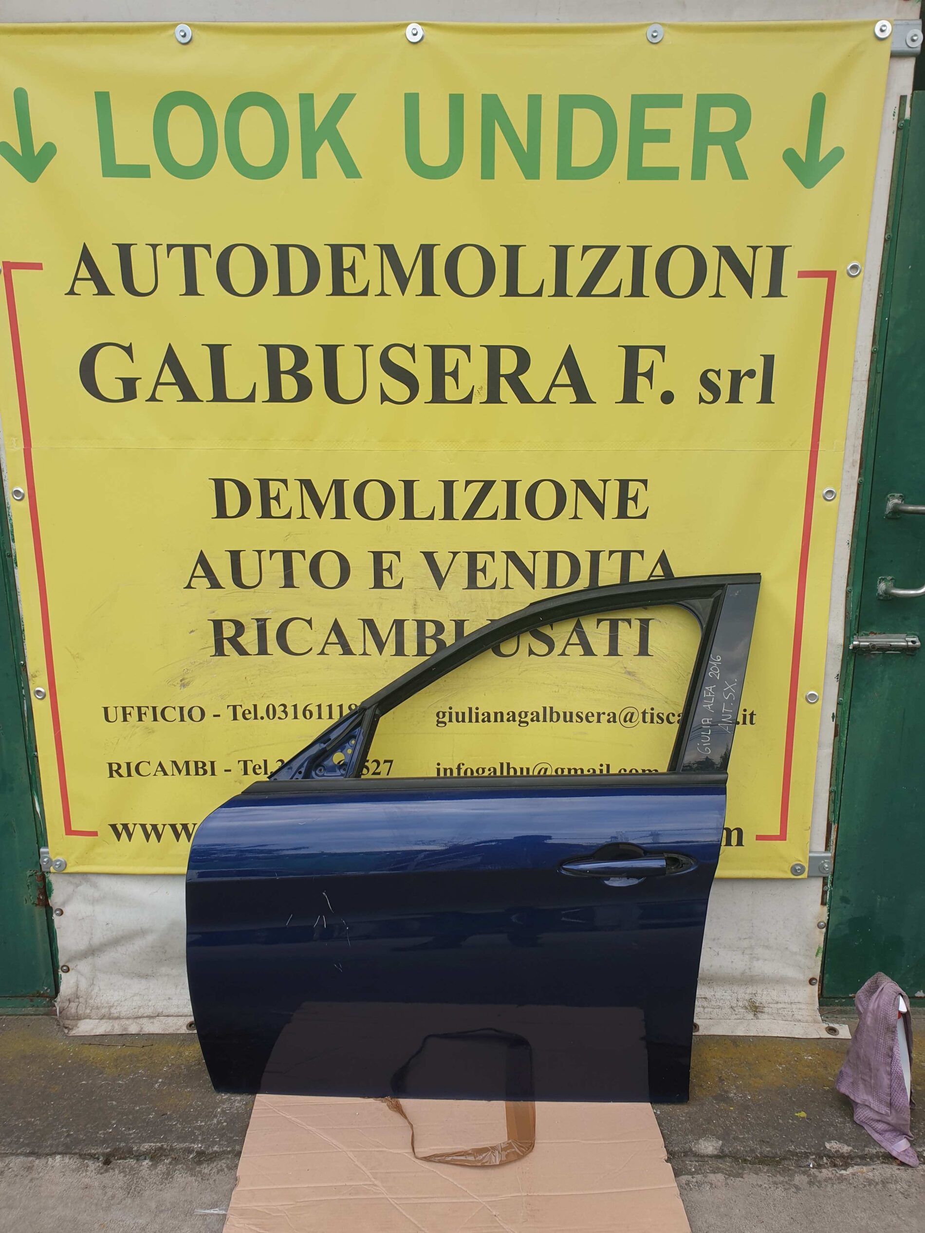Porta/Portiera Anteriore Sinistra x Alfa Romeo Giulia – 2016