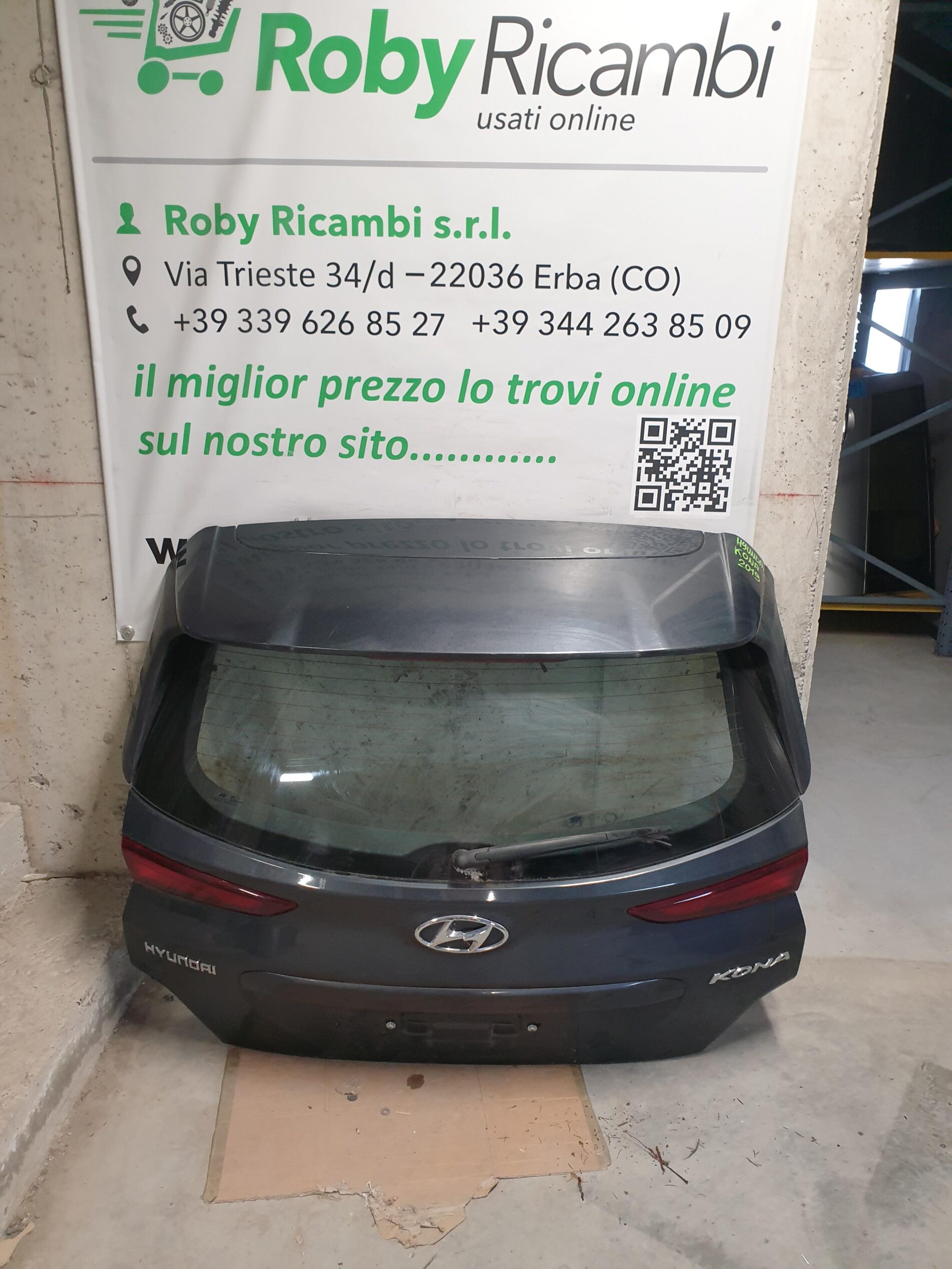 Portellone Posteriore x Hyundai Kona – 2019