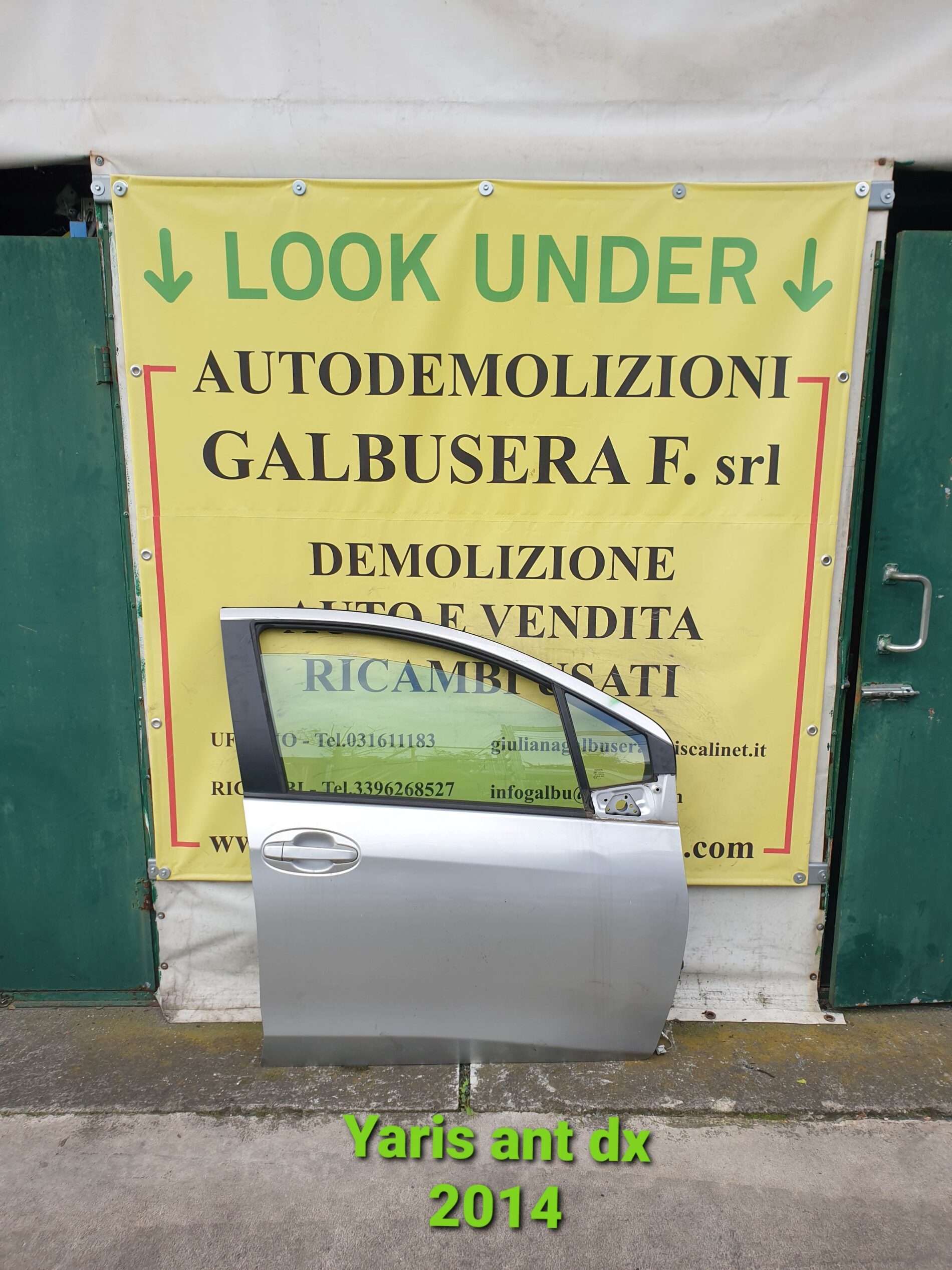 Porta/Portiera Anteriore Destra Toyota Yaris – 2014
