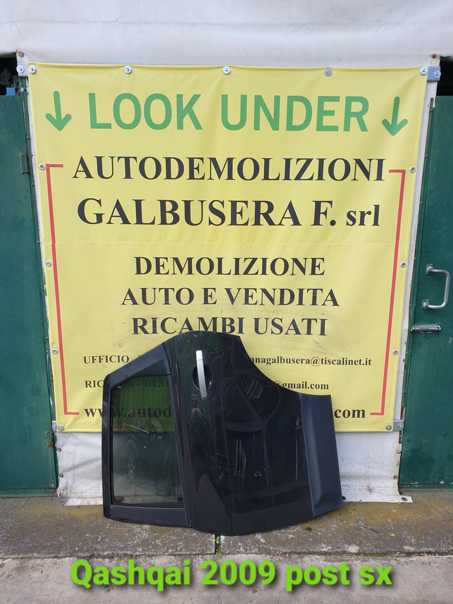 Porta/Portiera Posteriore sinistra x Nissan Qashqai – 2009
