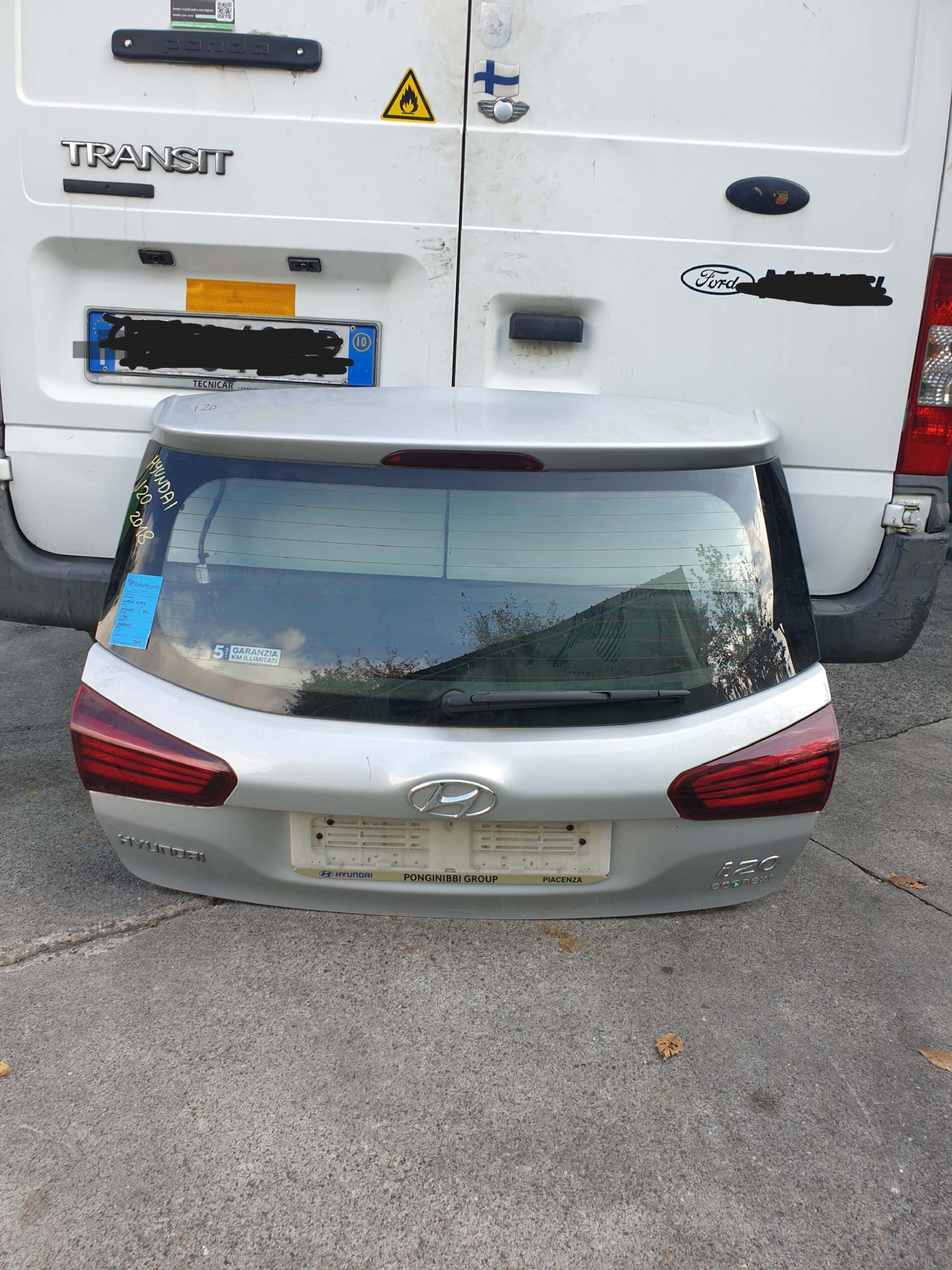 Portellone Posteriore x Hyundai i20 – 2018