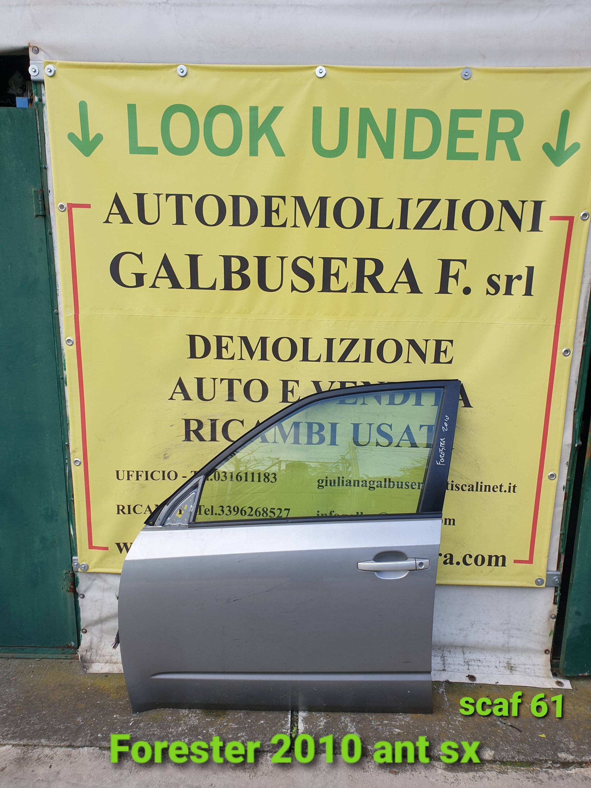 Porta/Portiera Anteriore Sinistra Subaru Forester – 2010