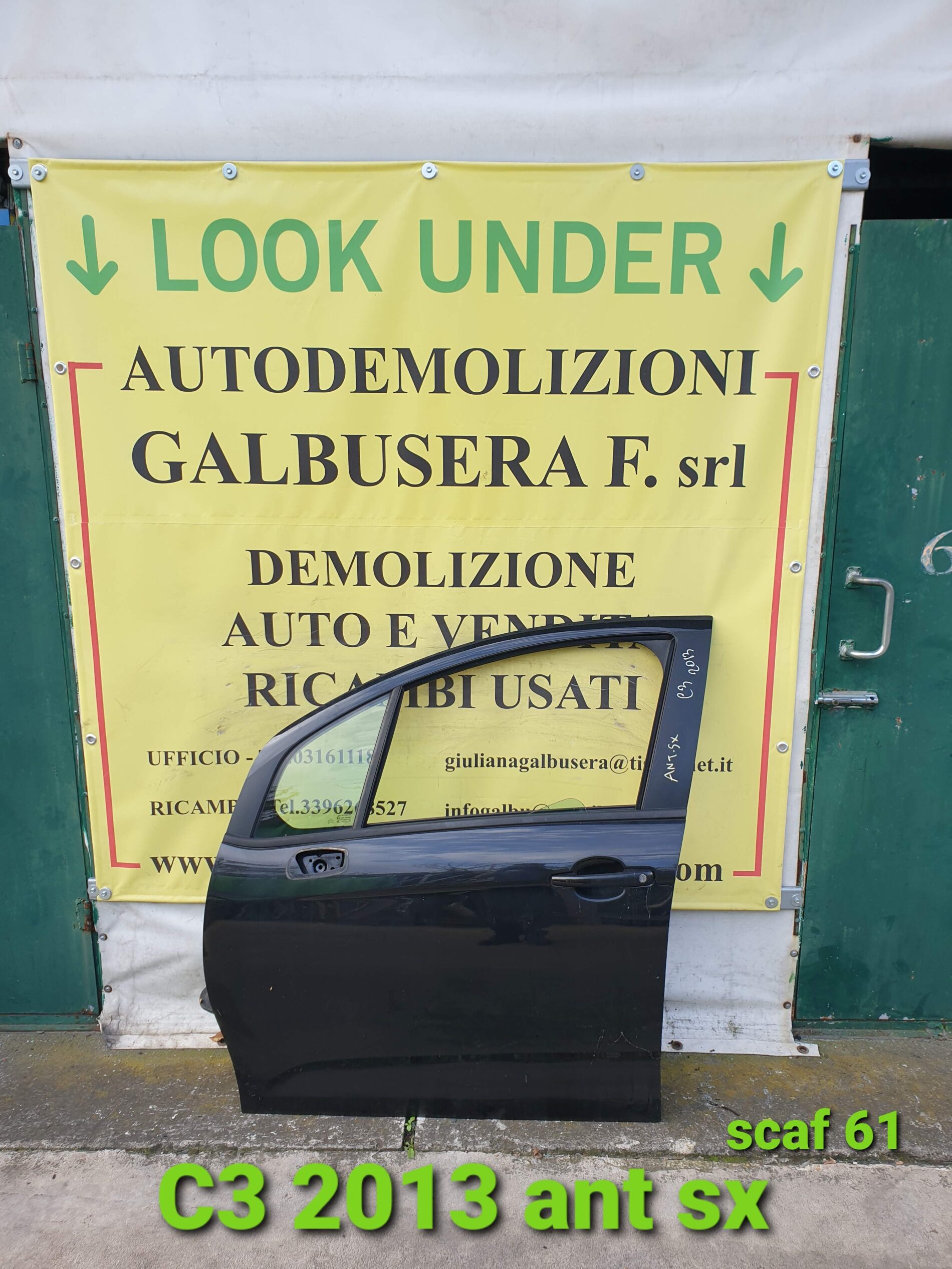 Porta/Portiera Anteriore Sinistra x Citroen C3 – 2015