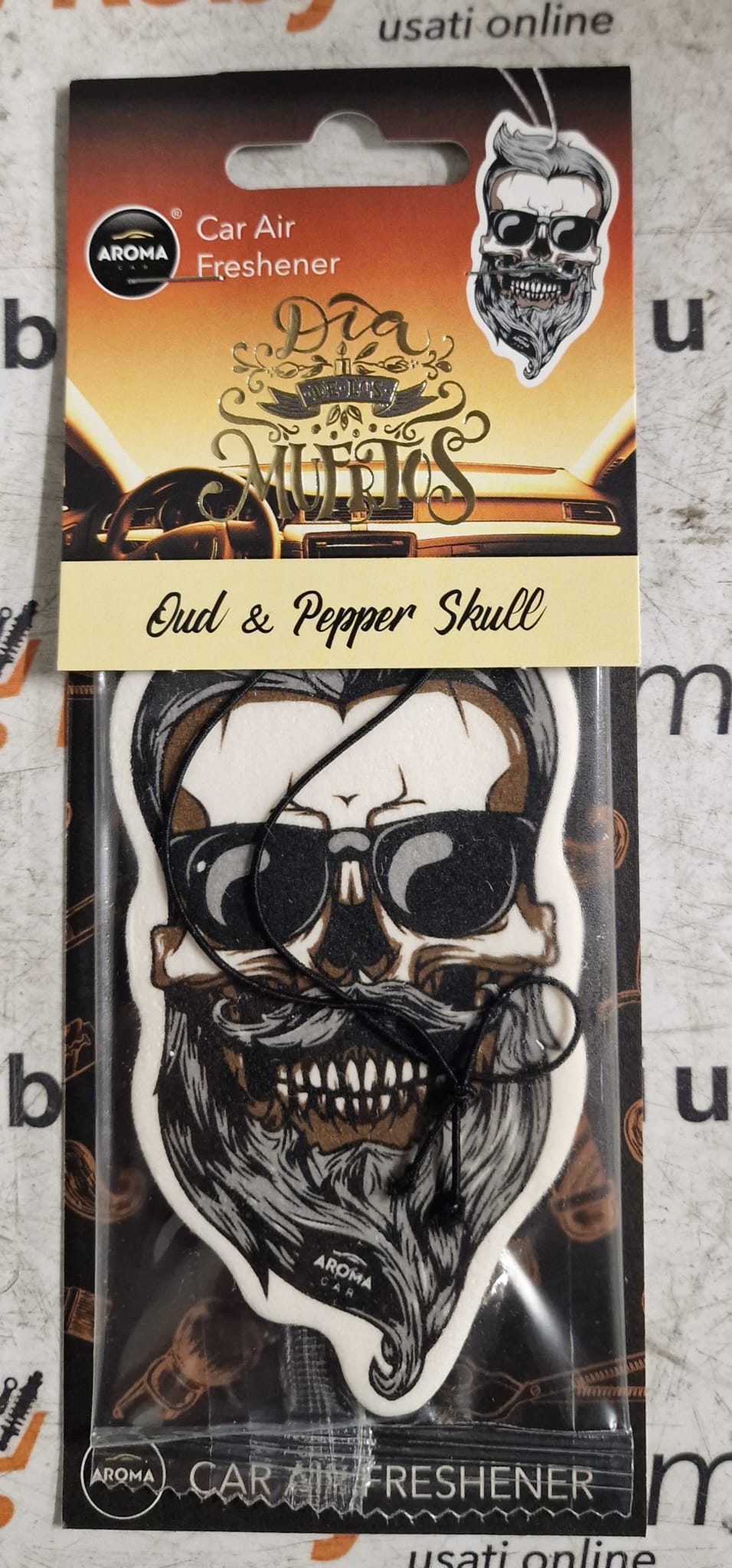 Profumatore x Auto – Oud & Pepper Skull
