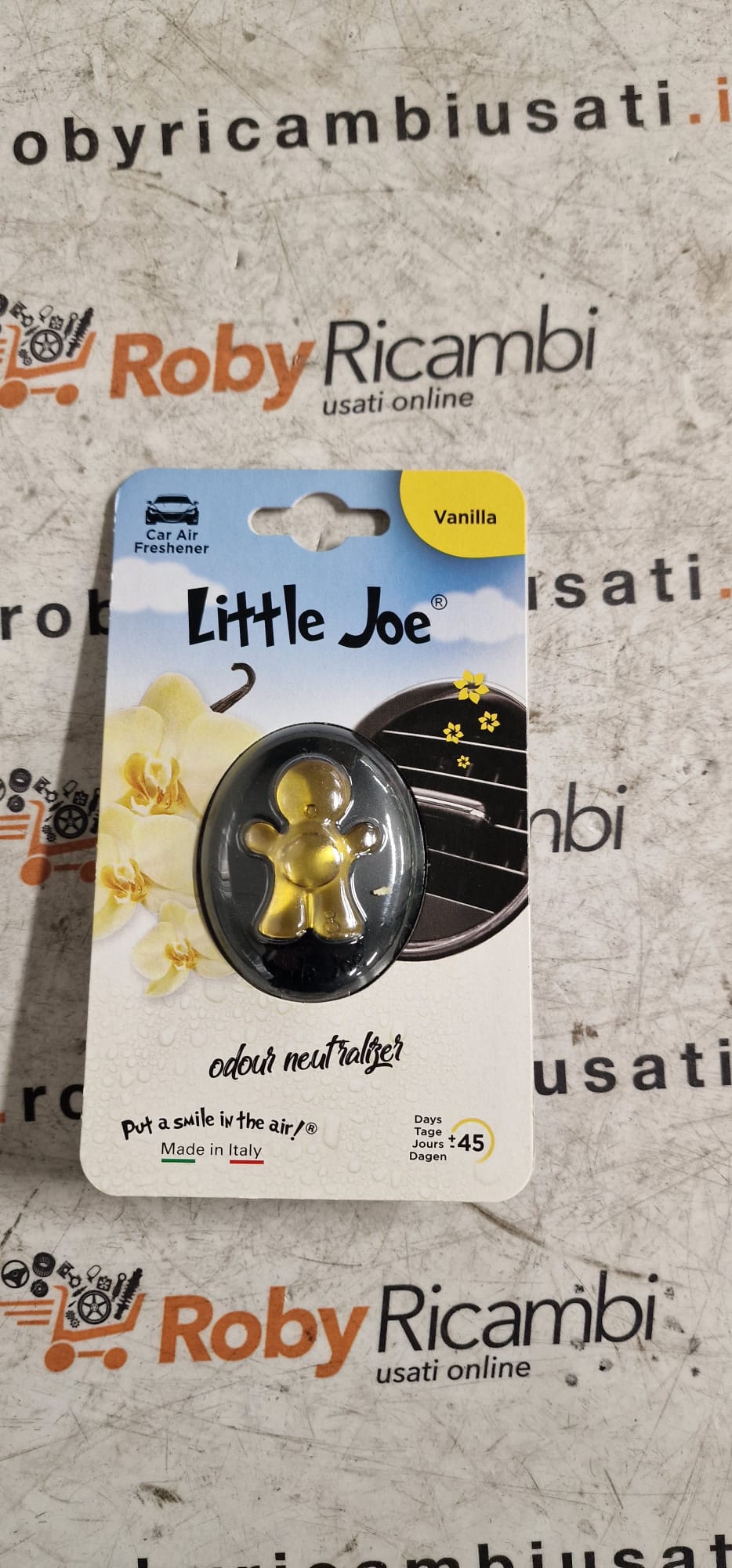 Profumatore x Auto / Car Air Freshener – Little Joe – Vaniglia