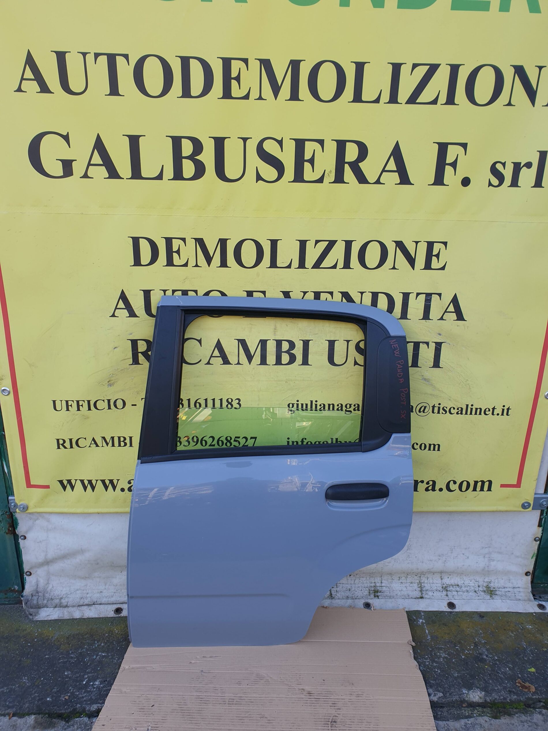 Porta/Portiera Posteriore Sinistra x Fiat New Panda – 2017