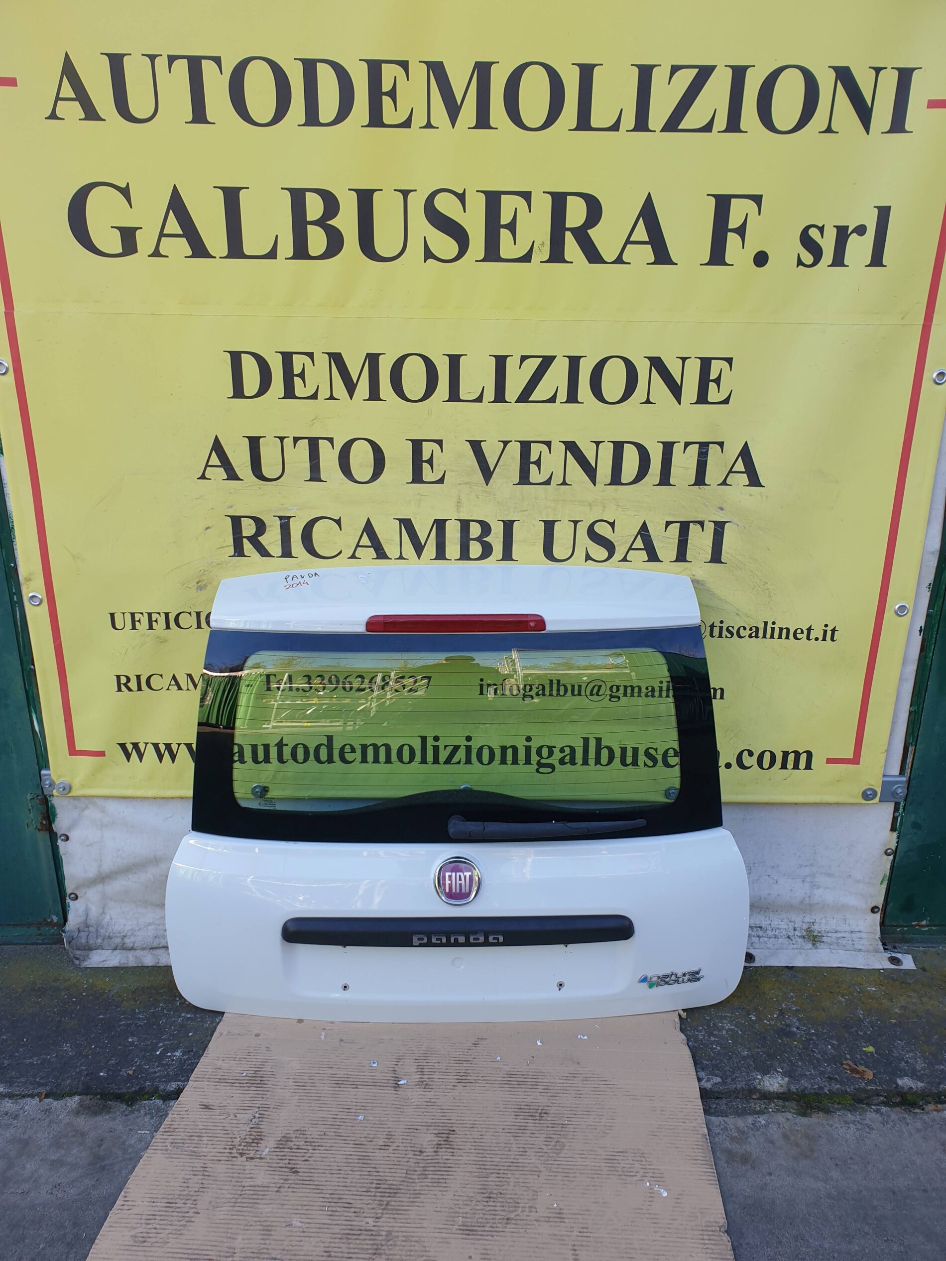 Portellone Posteriore x Fiat New Panda – 2017