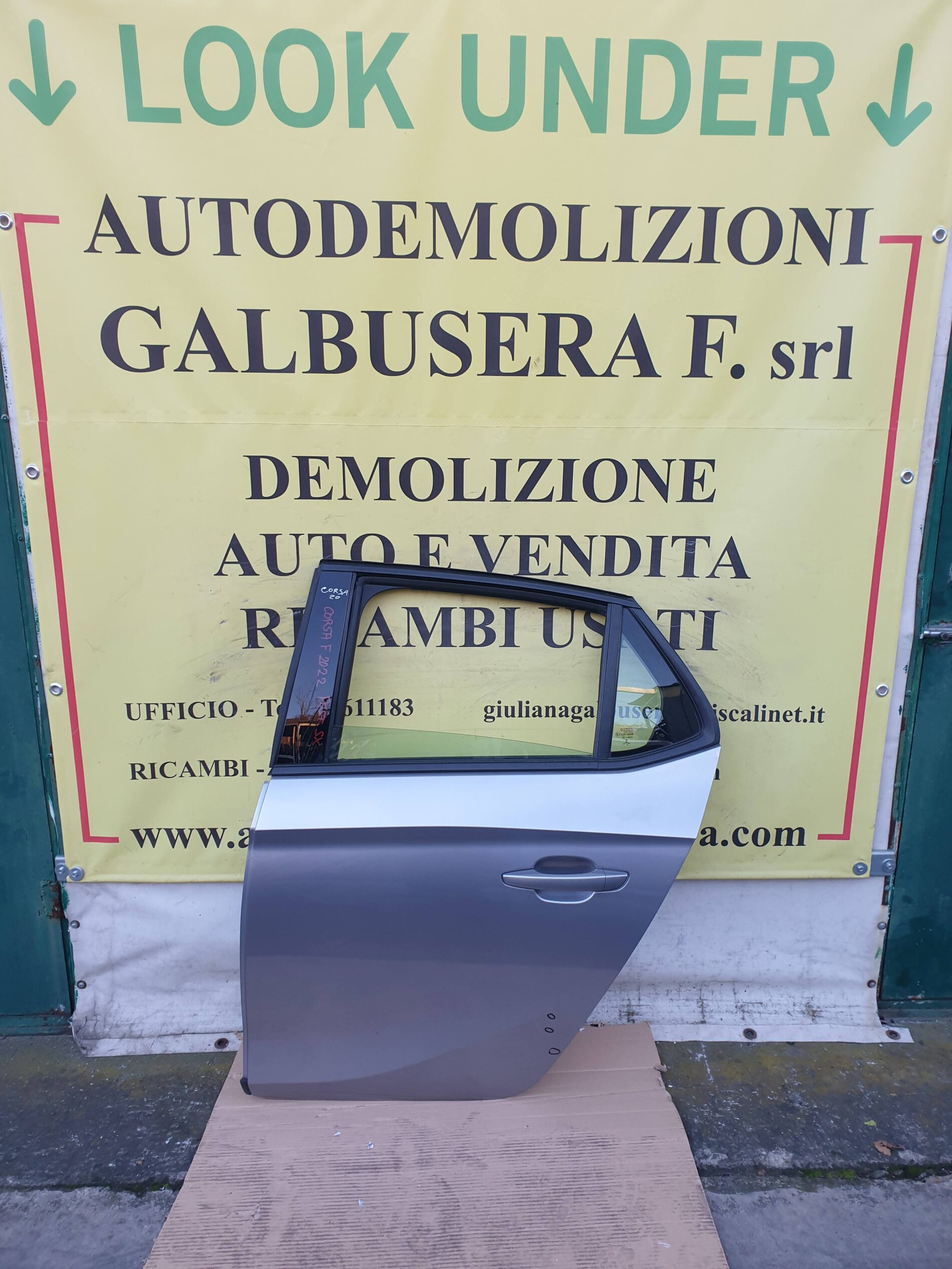Porta/Portiera Posteriore sinistra x Opel Corsa F – 2021