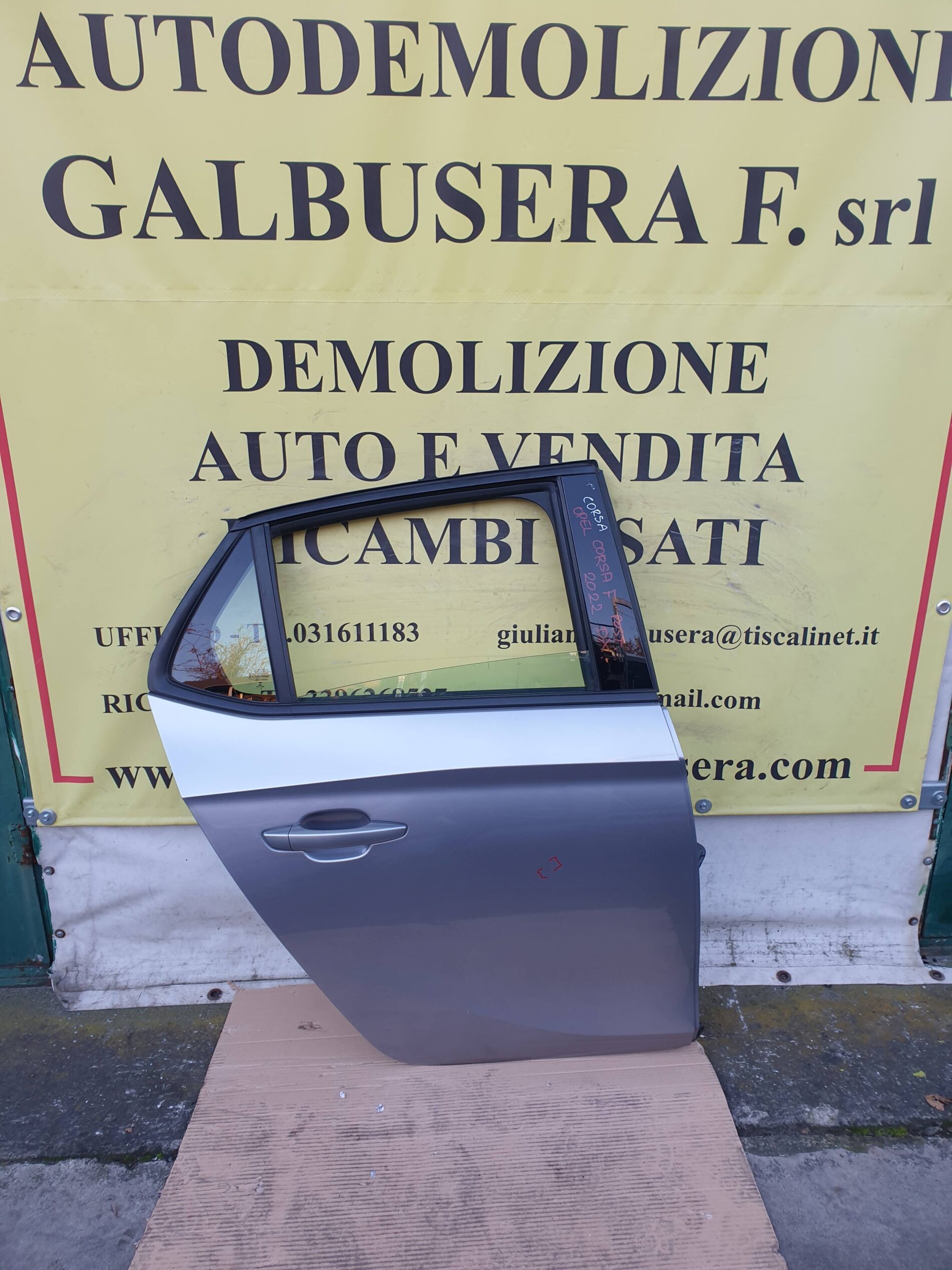 Porta/Portiera Posteriore Destra x Opel Corsa F – 2021