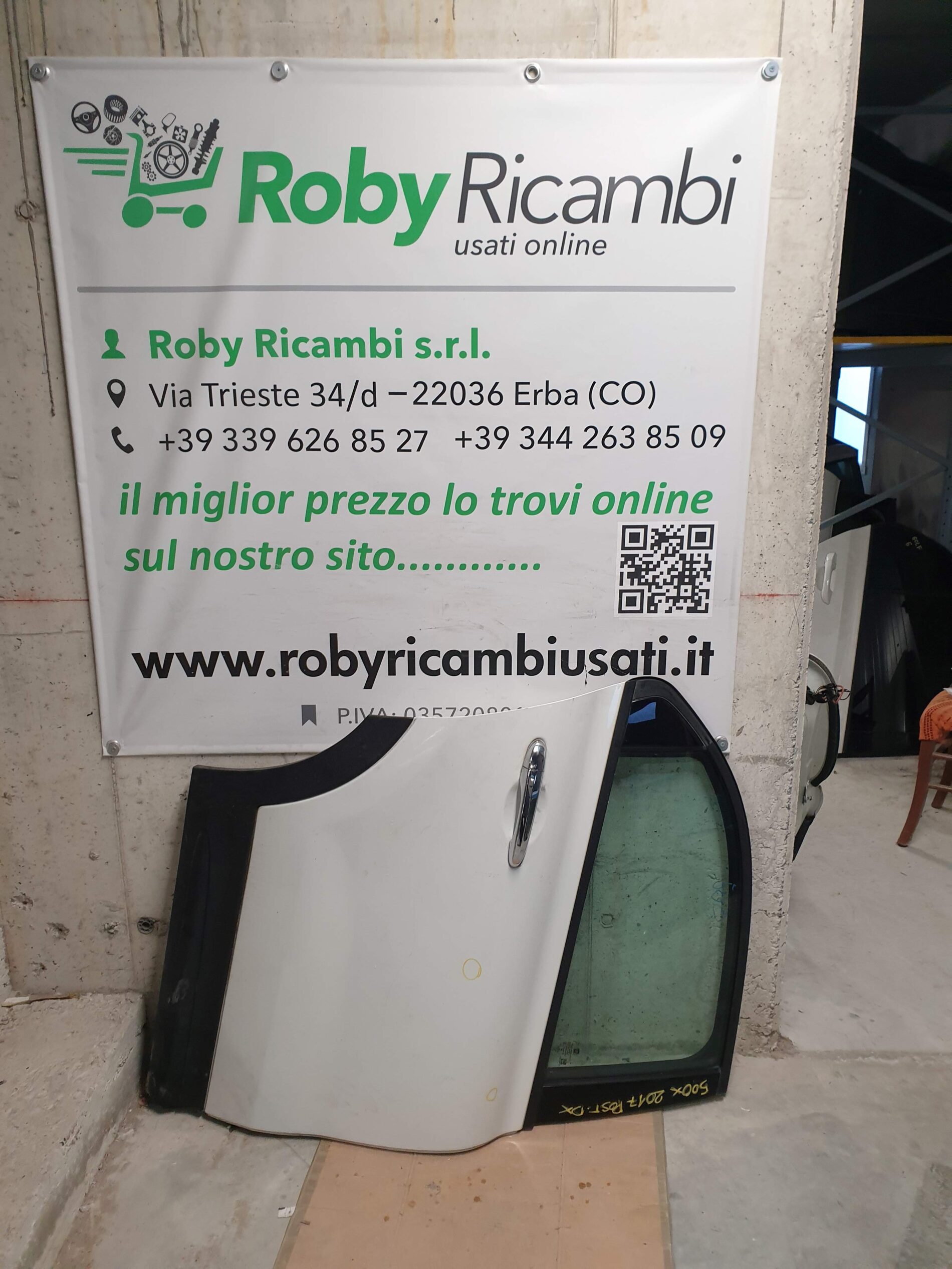 Porta/Portiera Posteriore Destra x Fiat 500 X – 2016