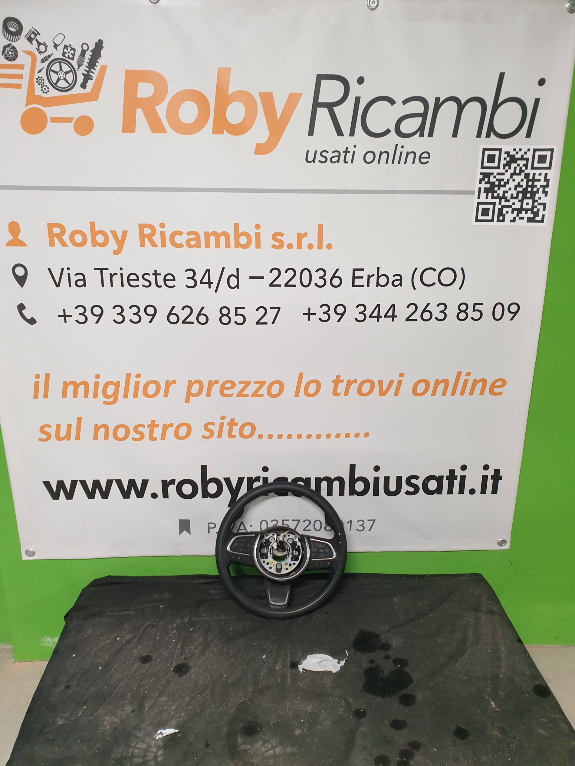 Volante Con Comandi x Fiat 500 X – 2016