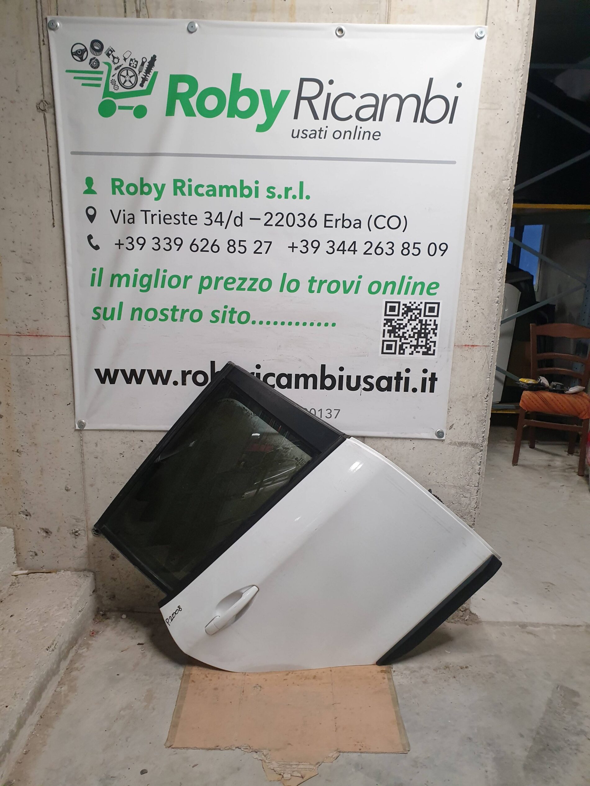 Porta/Portiera Posteriore Destra x Peugeot 2008 – 2016