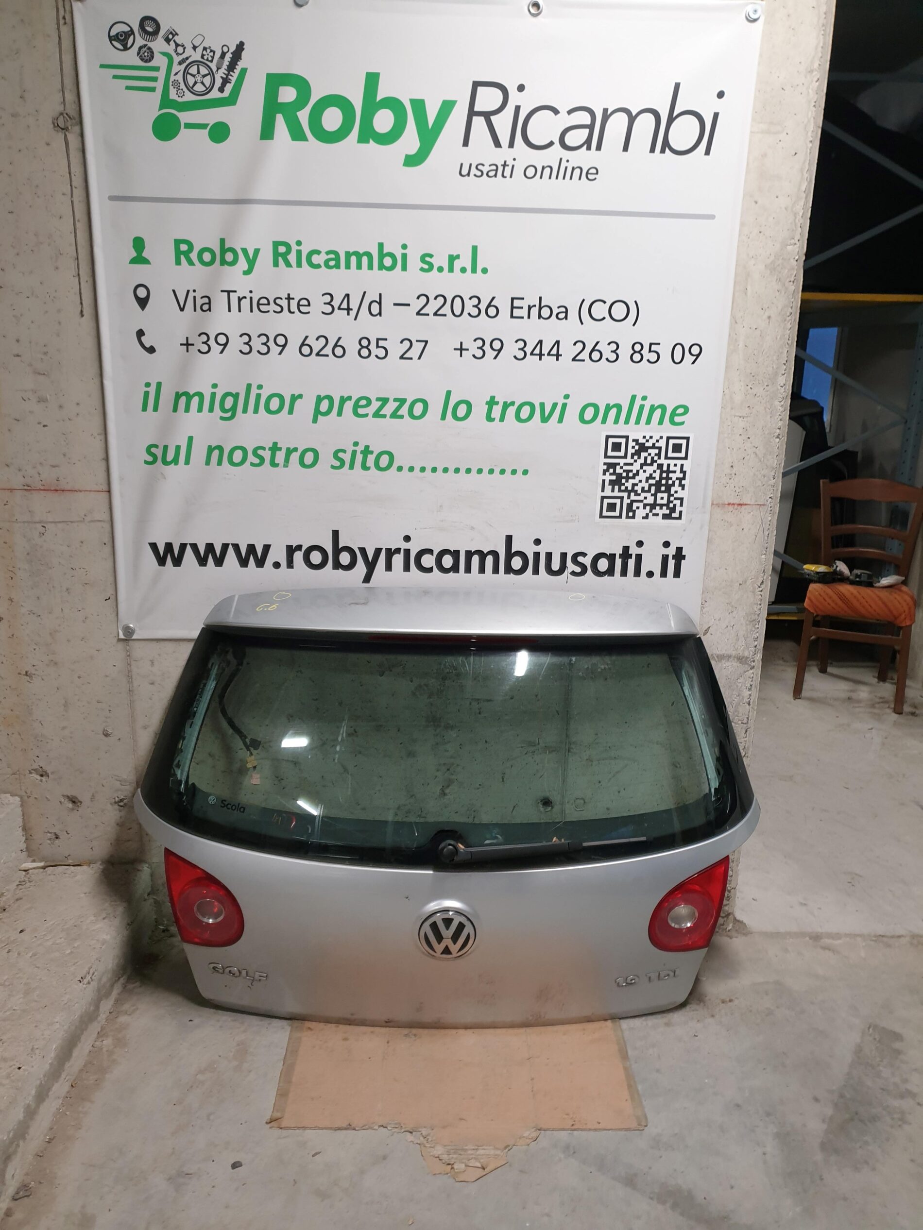 Portellone Posteriore Volkswagen Golf 5 – 2005