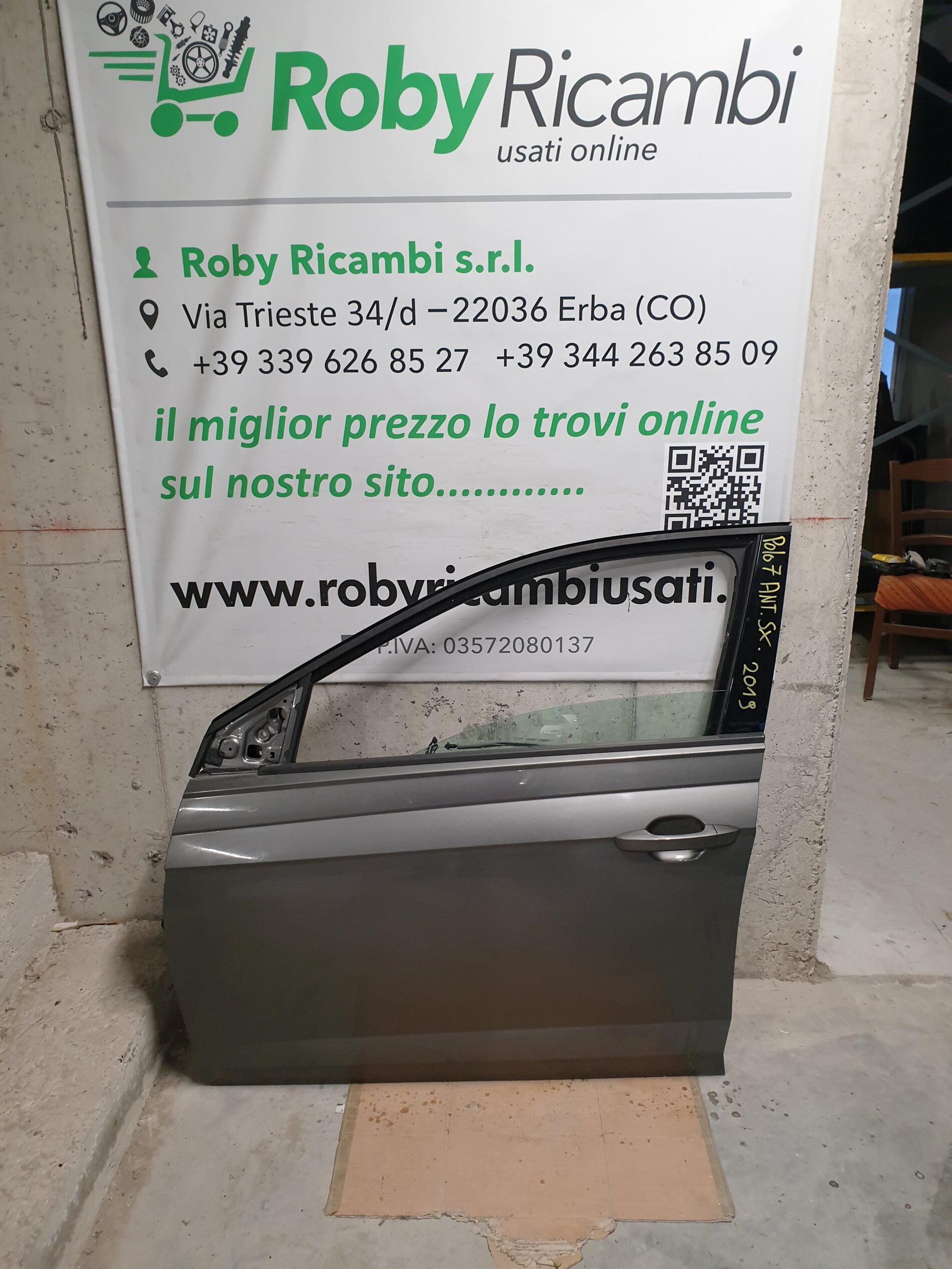 Porta/Portiera Anteriore Sinistra x Volkswagen Polo 7 – 2019