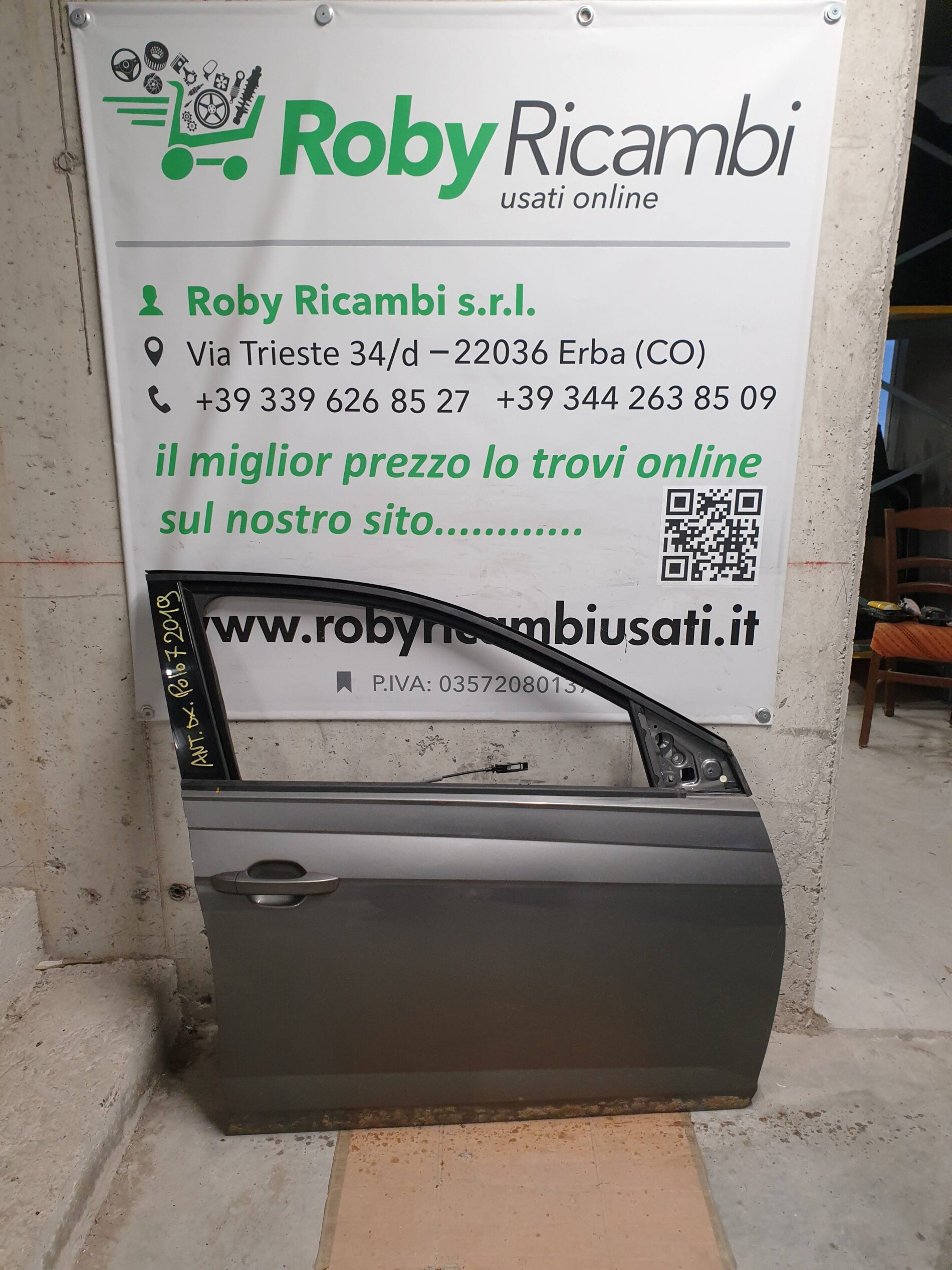 Porta/Portiera Anteriore Destra x Volkswagen Polo 7 – 2019