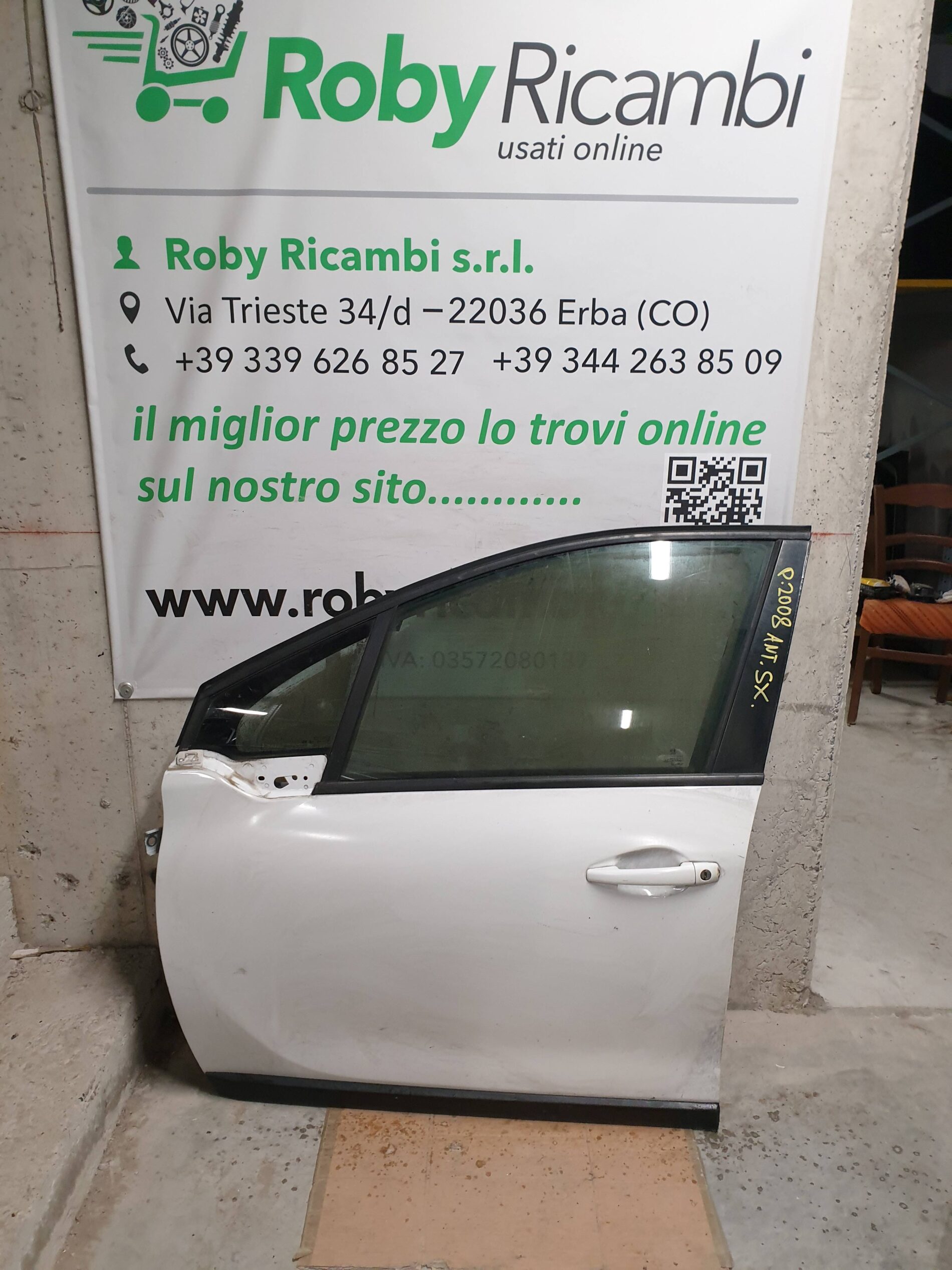 Porta/Portiera Anteriore Sinistra x Peugeot 2008 – 2016