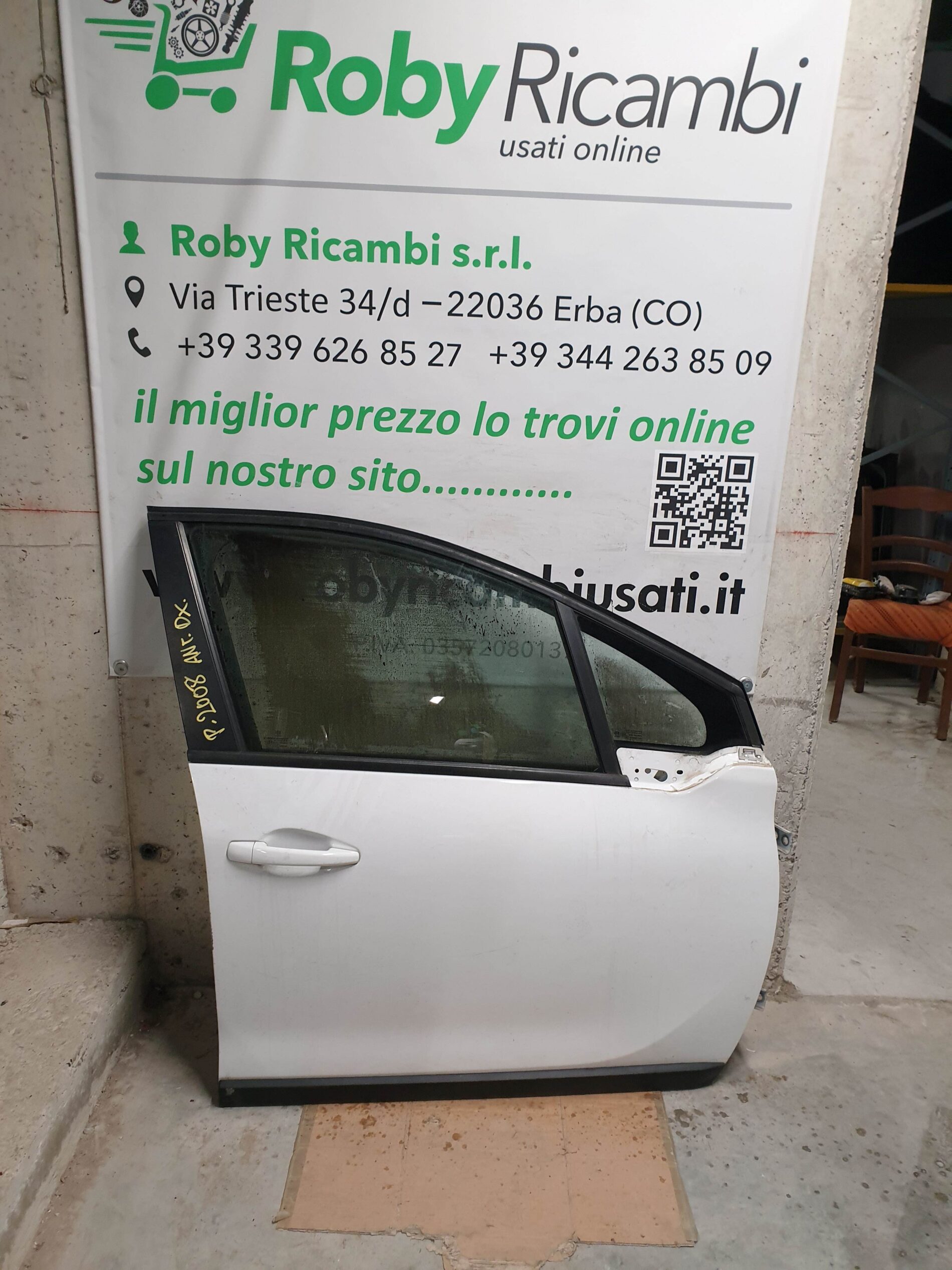 Porta/Portiera Anteriore Destra x Peugeot 2008 – 2016