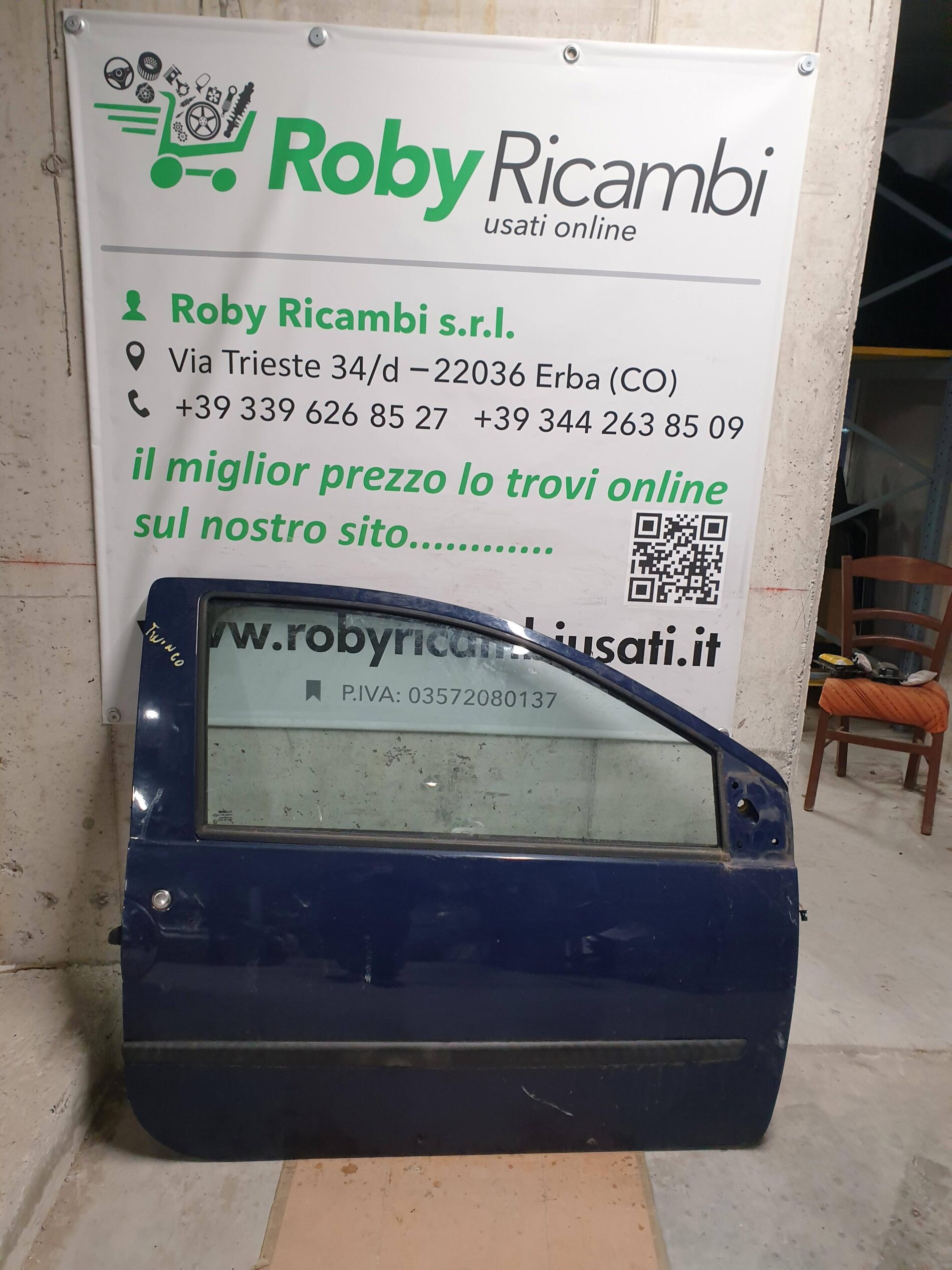 Porta/Portiera Anteriore Destra x Renault Twingo – 2011
