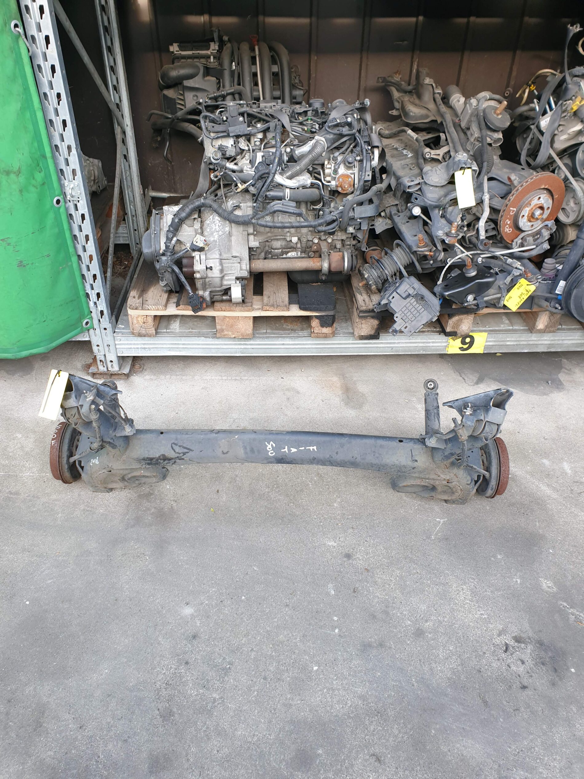 Assale/Ponte Posteriore x Fiat 500 – 2012