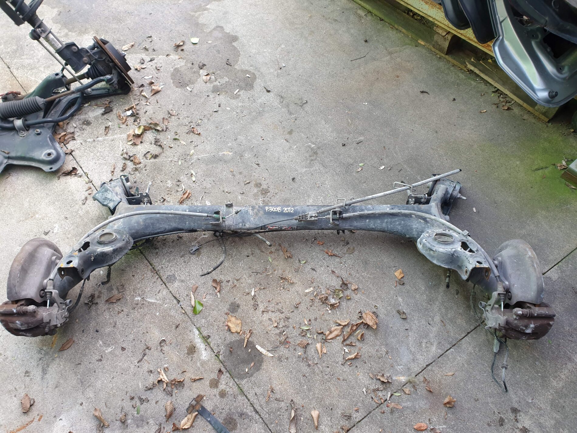 Ponte/Assale Posteriore x Peugeot 3008 – 2012