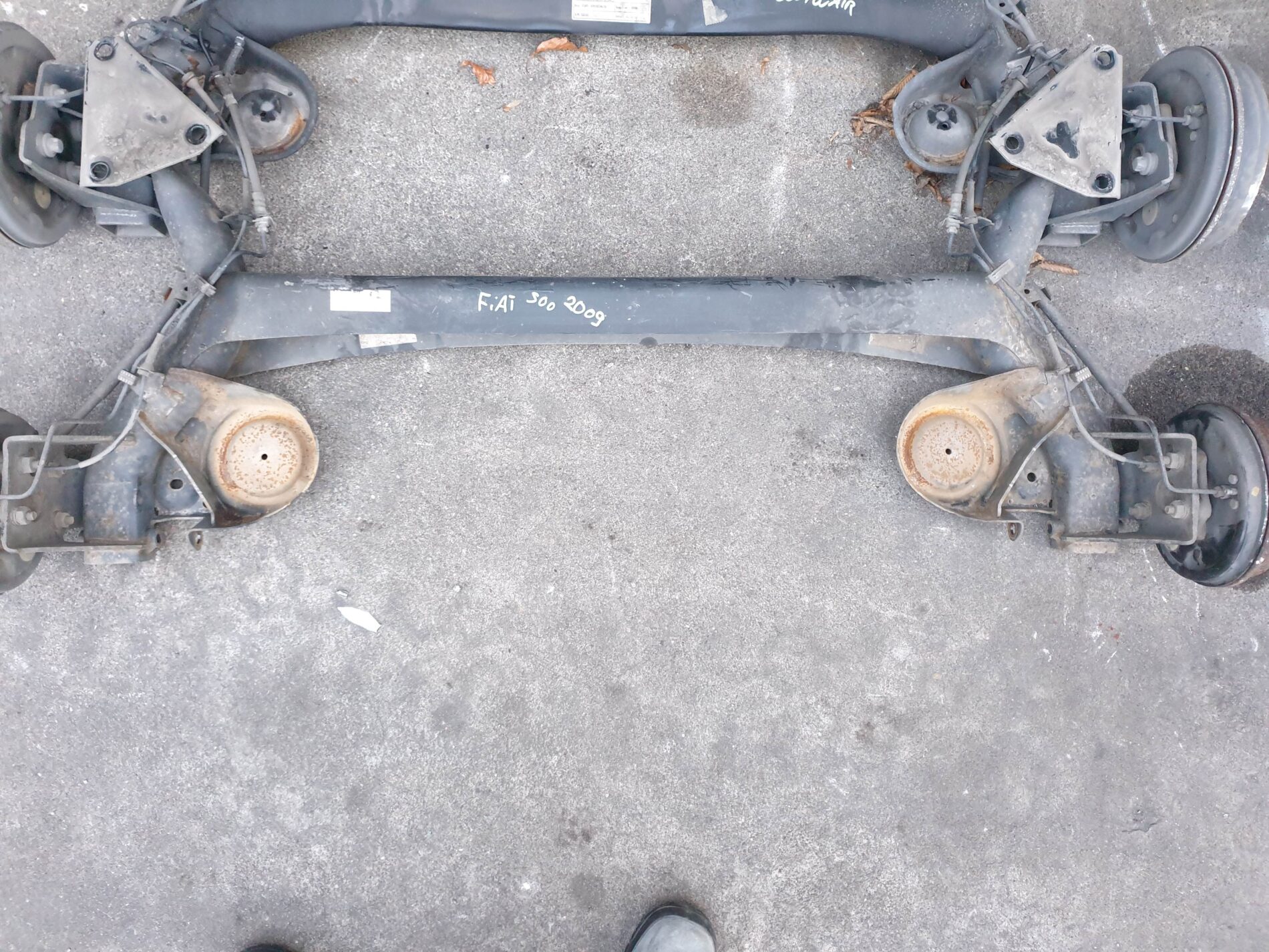 Ponte/Assale Posteriore x Fiat 500 – 2009