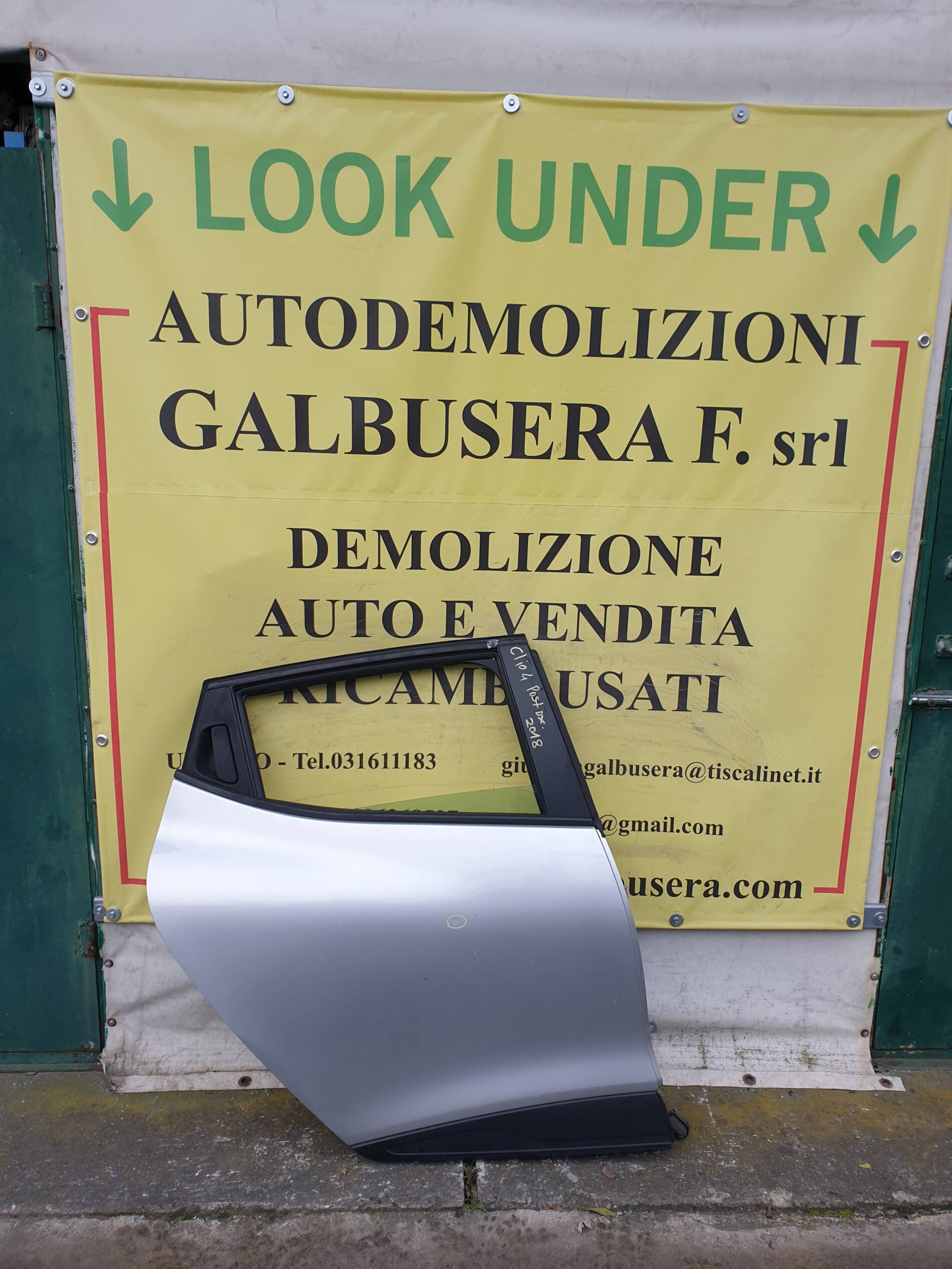Porta/Portiera Posteriore Destra x Renault Clio 4 – 2018