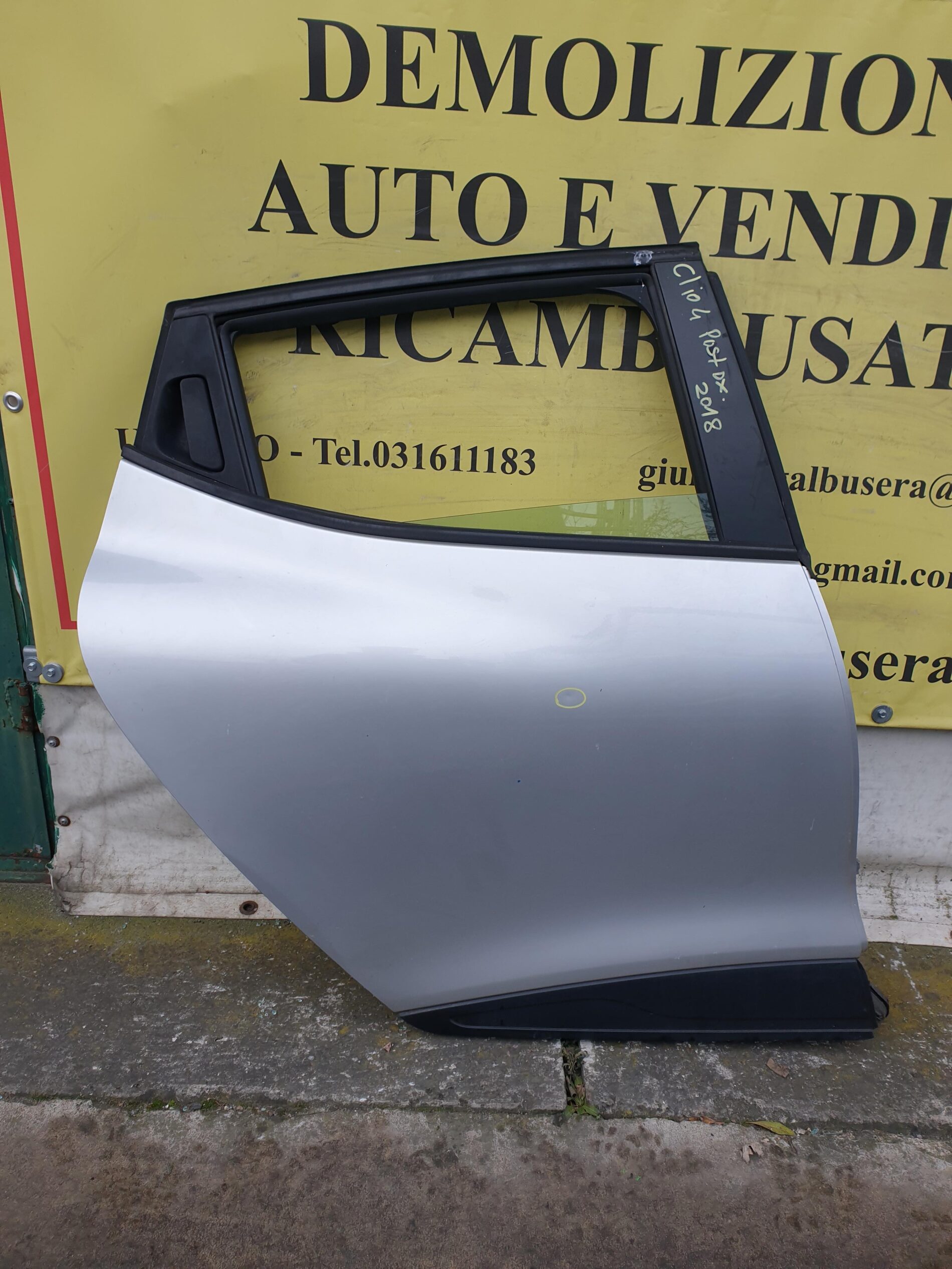 Porta/Portiera Posteriore Destra x Renault Clio 4 – 2018