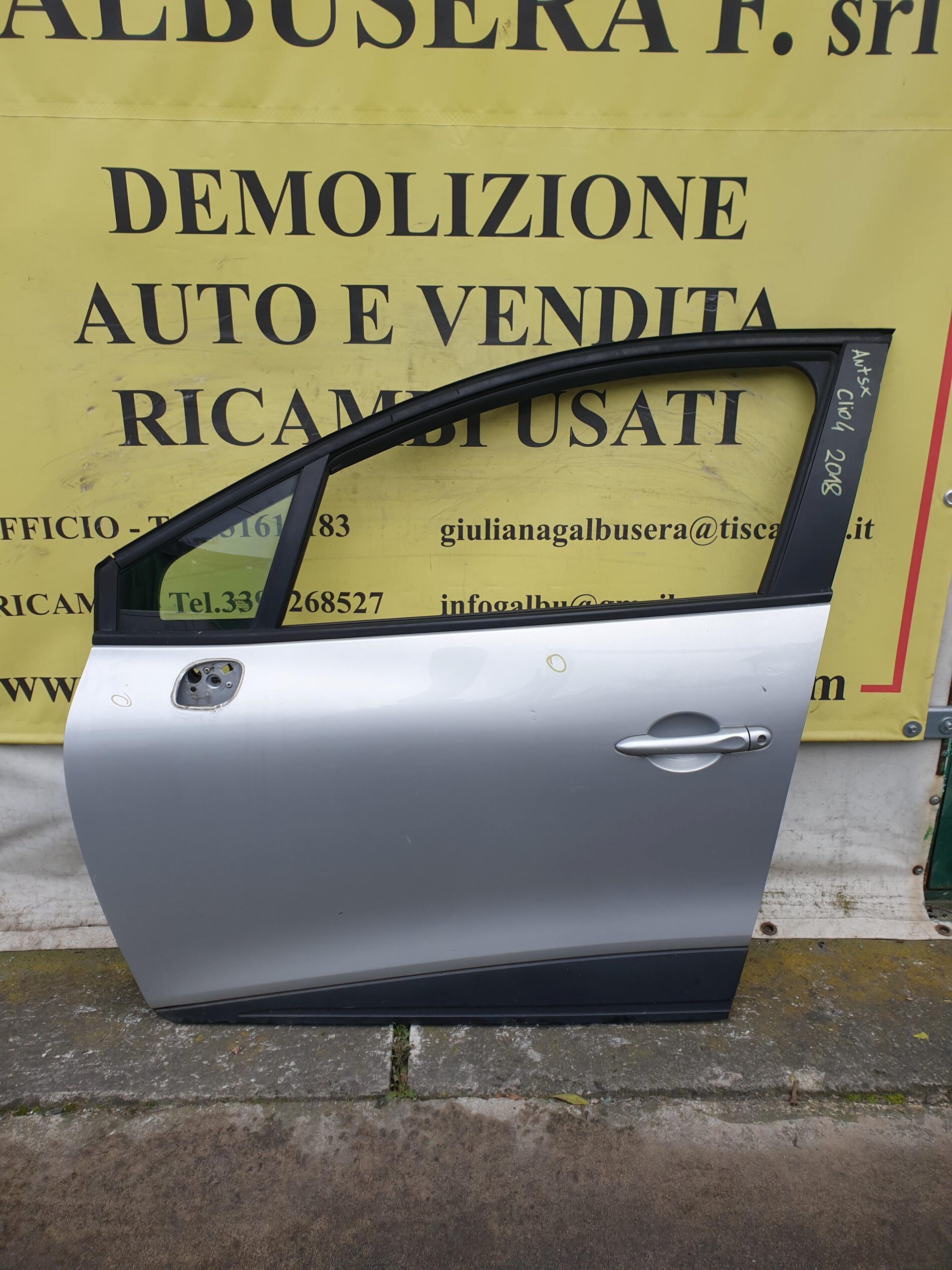 Porta/Portiera Anteriore Sinistra x Renault Clio 4 – 2018