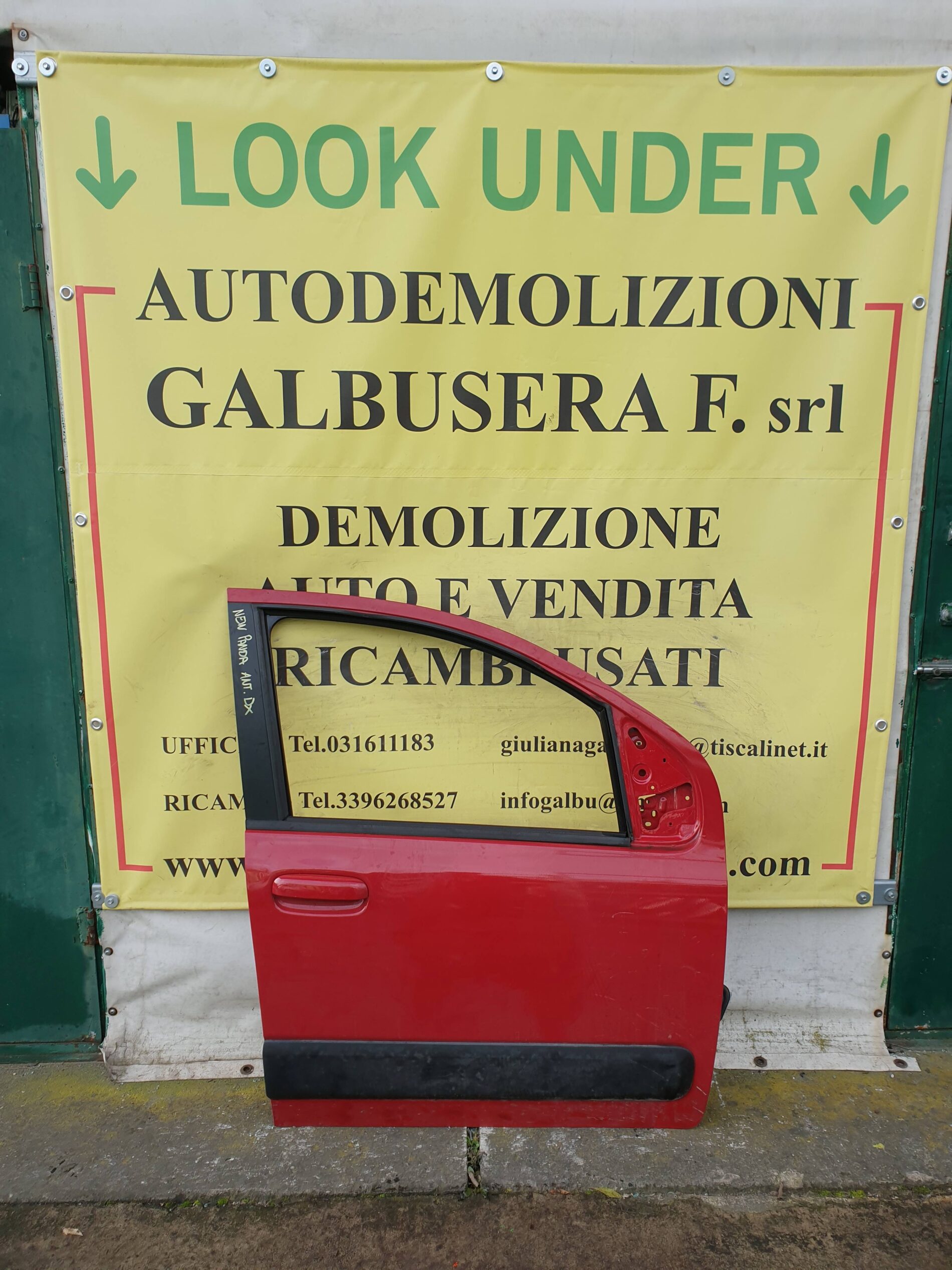 Porta/Portiera Anteriore Destra x Fiat New Panda – 2017