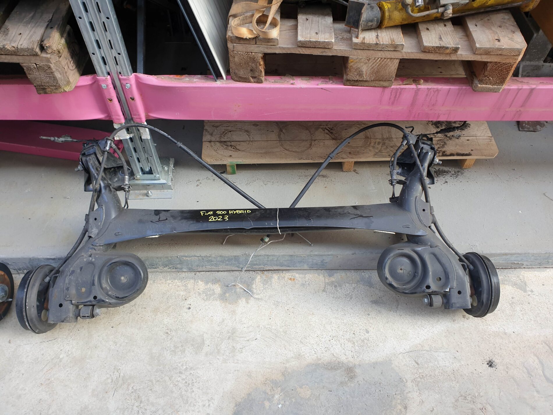 Assale/Ponte Posteriore x Fiat 500 – 2023 – Mod Hybrid