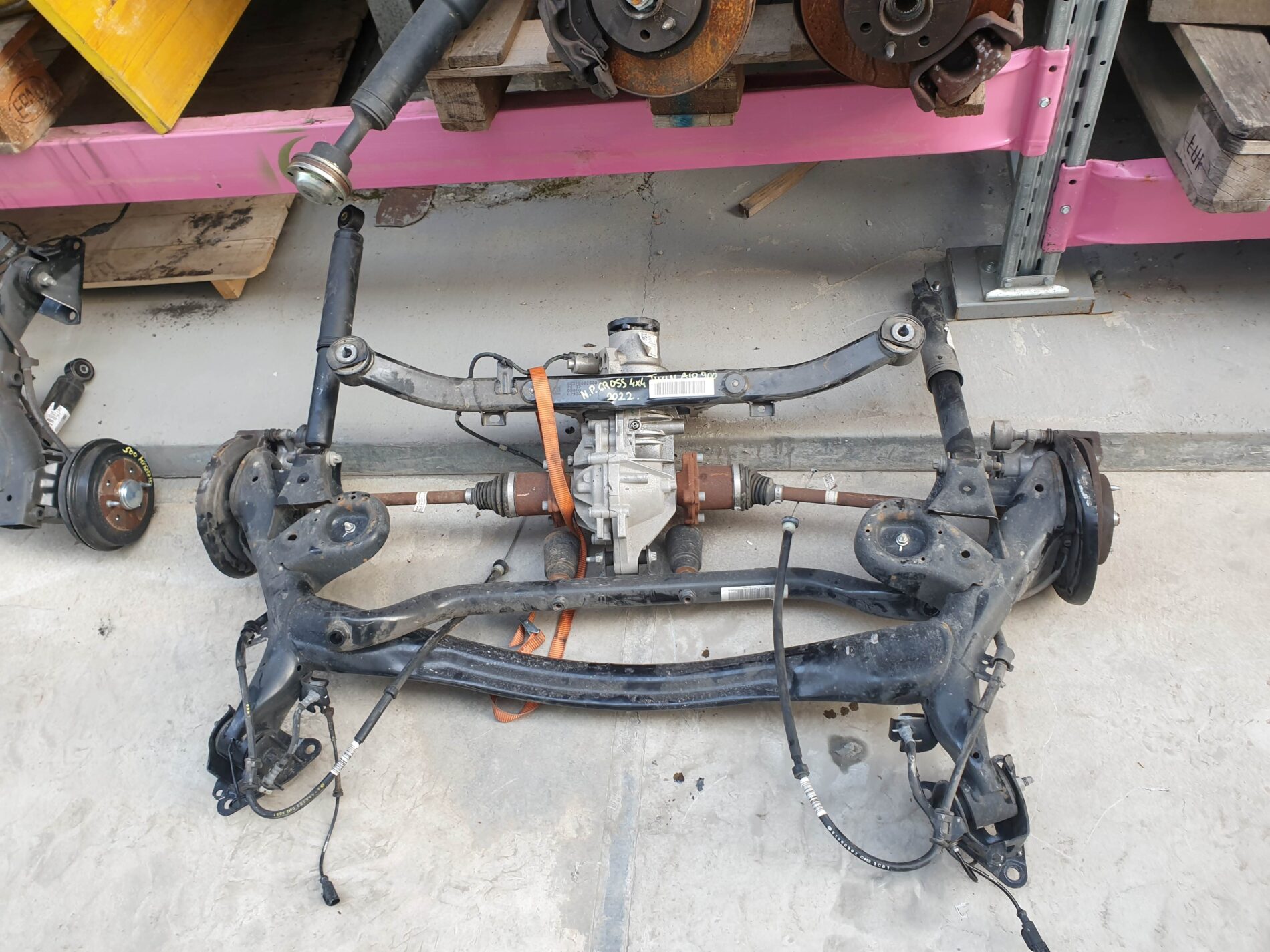 Assale/Ponte Posteriore x Fiat Panda 4×4 Cross – 2022