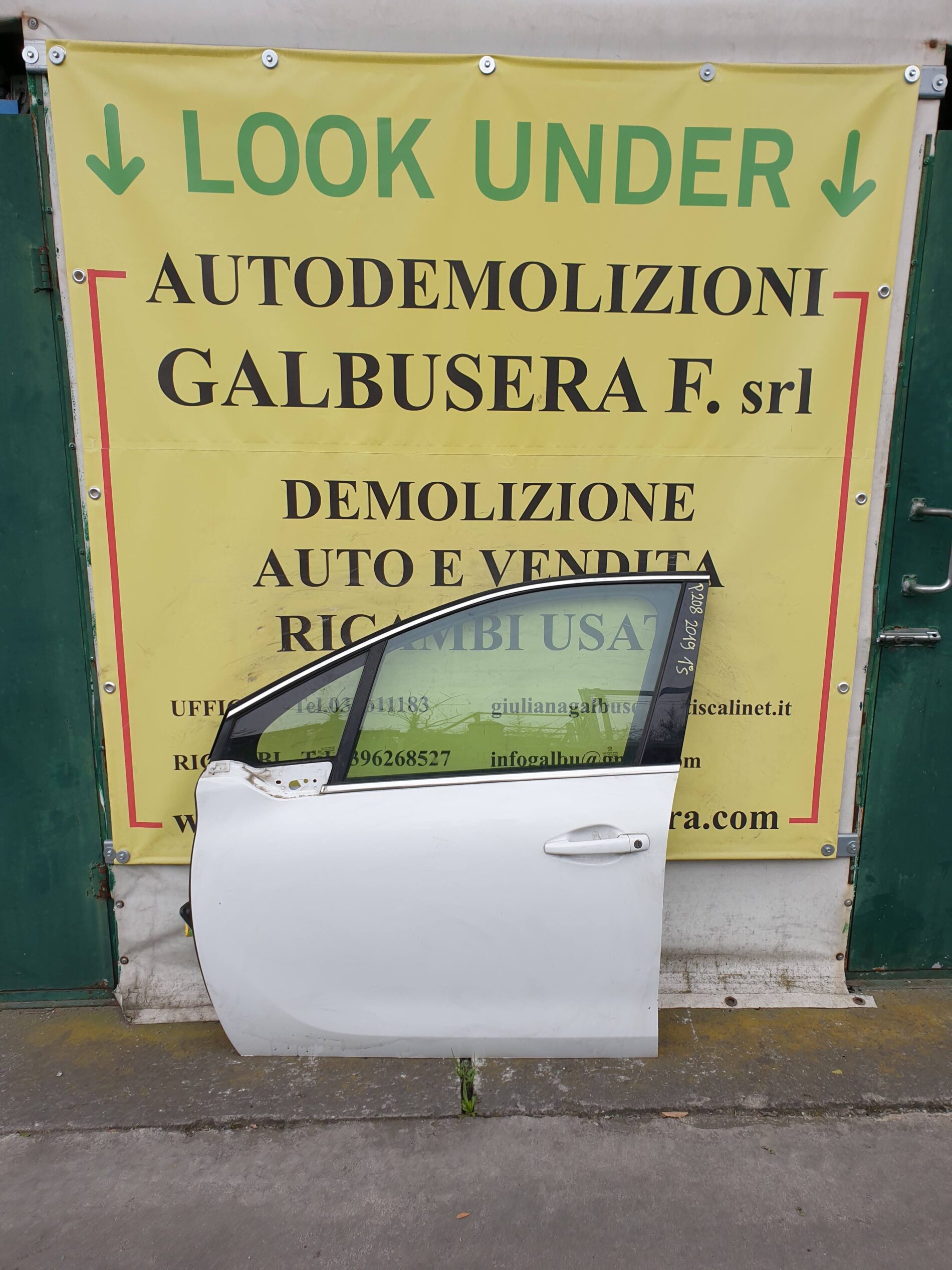 Porta/Portiera Anteriore Sinistra x Peugeot 208 – 2015