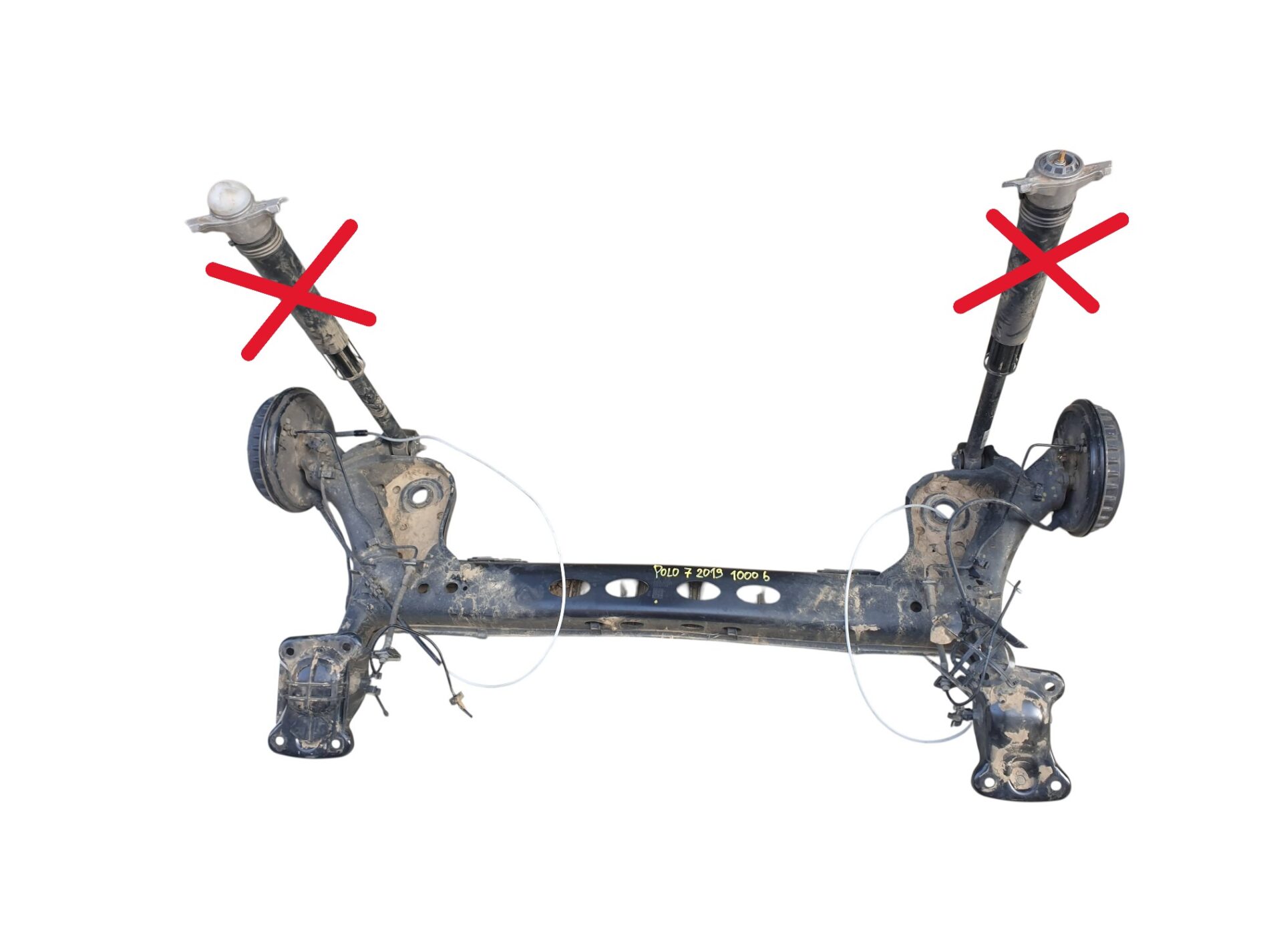 Assale Posteriore x Volkswagen Polo 7 – 2019