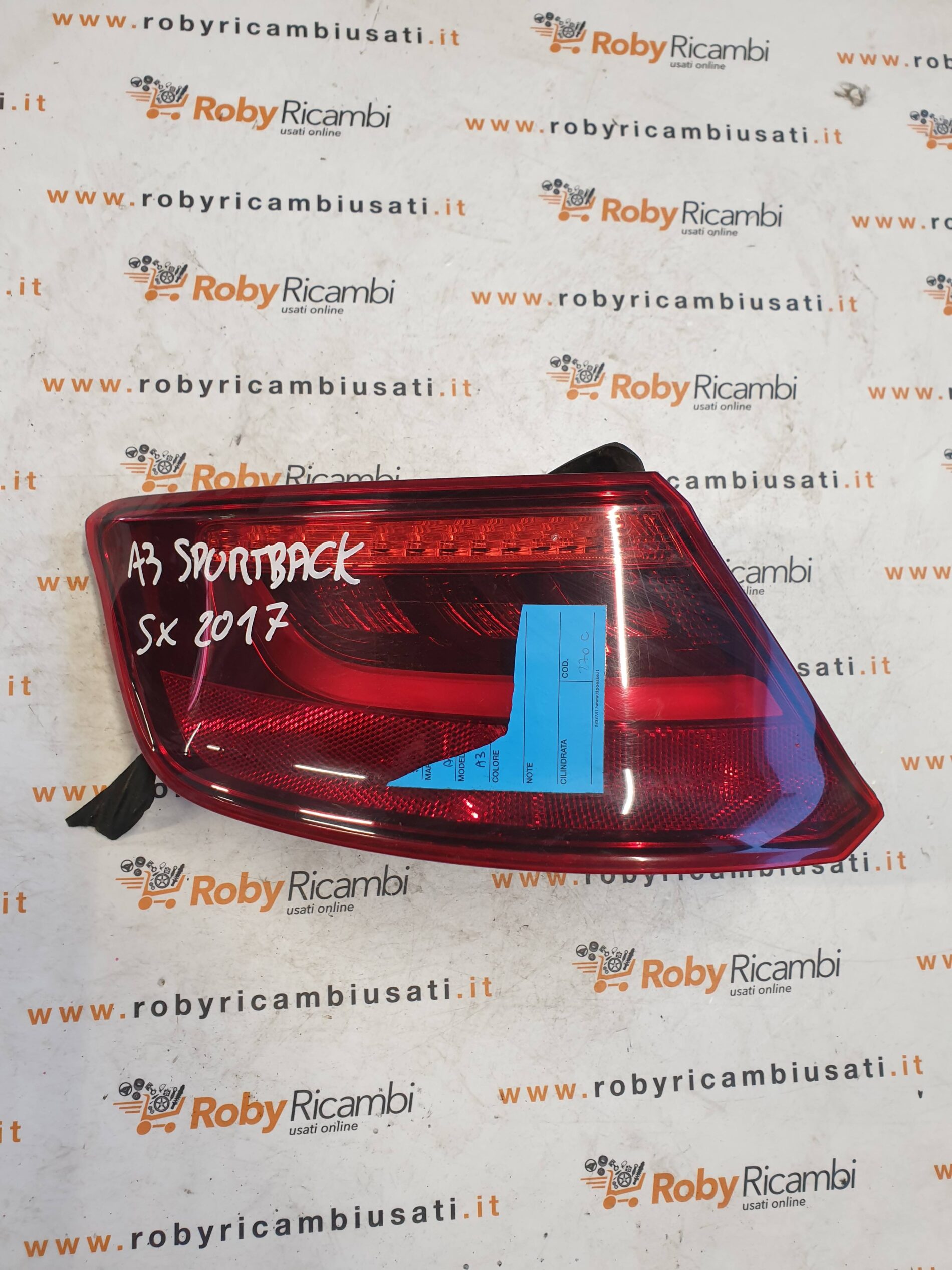 Fanale Posteriore Sinistro x Audi A3 Sportback – 2017