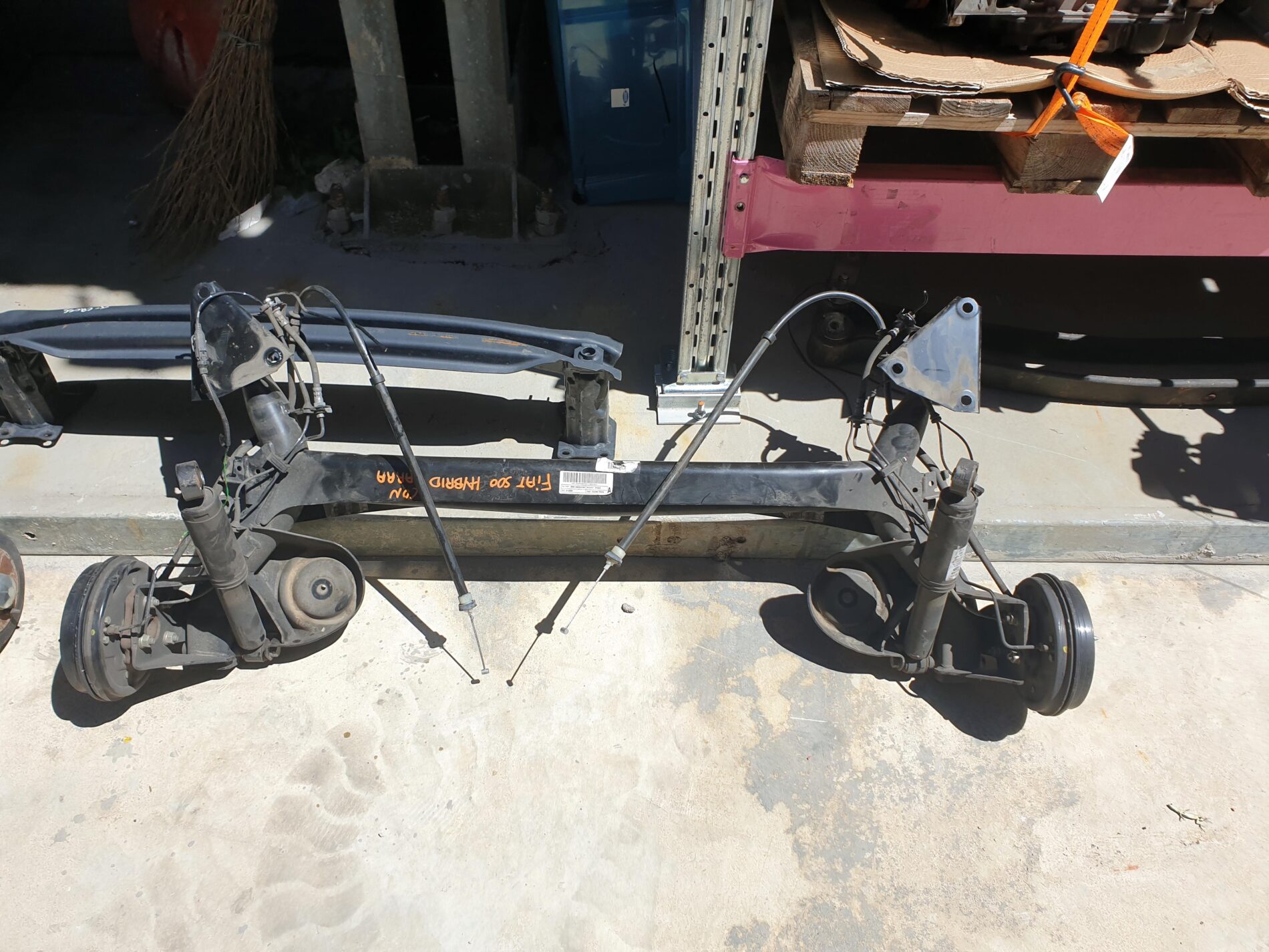 Ponte/Assale Posteriore x Fiat 500 Mod Hybrid / 1.3 Mj – Con Barra