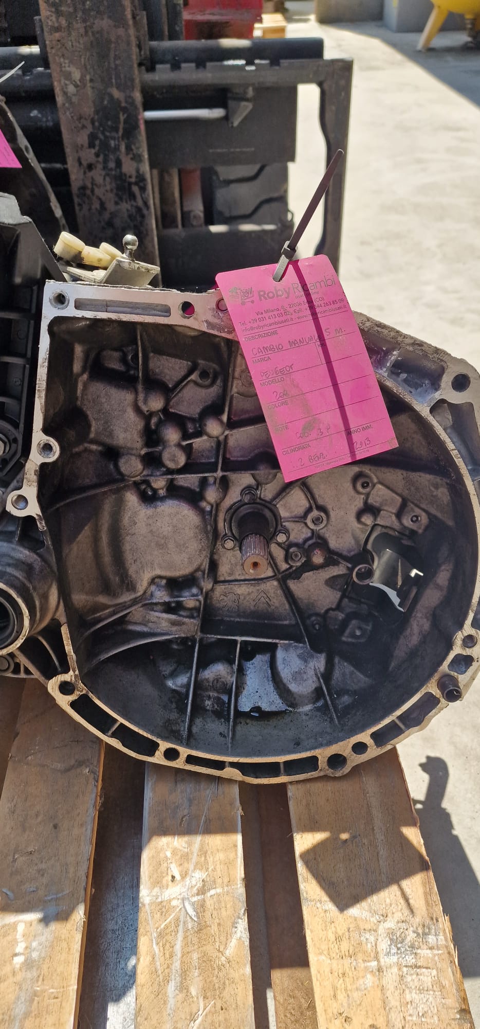 Cambio Manuale x Peugeot 208 – 2013 – 1.2 Benzina