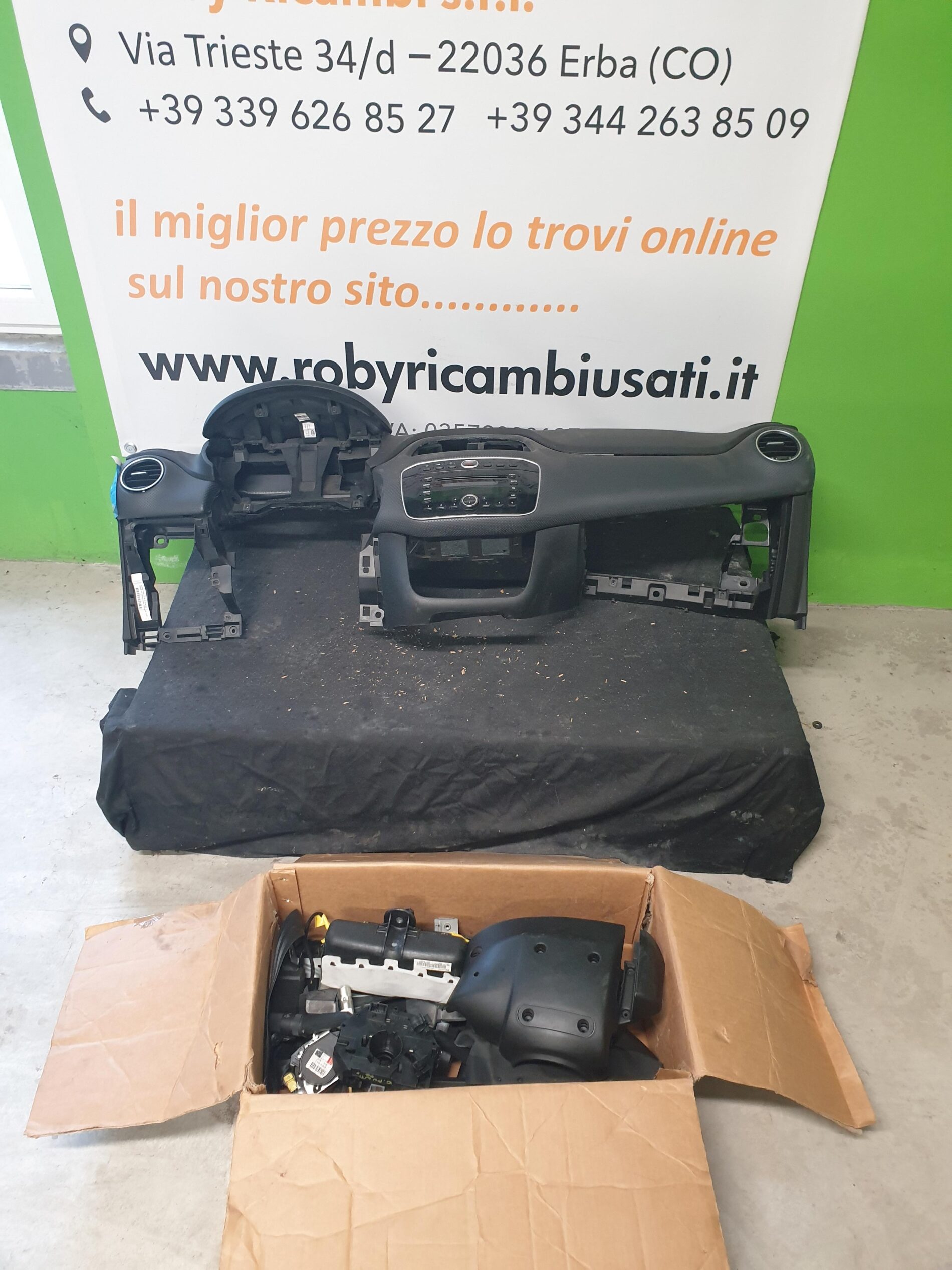 Kit Airbag x Fiat Grande Punto Evo – 2013