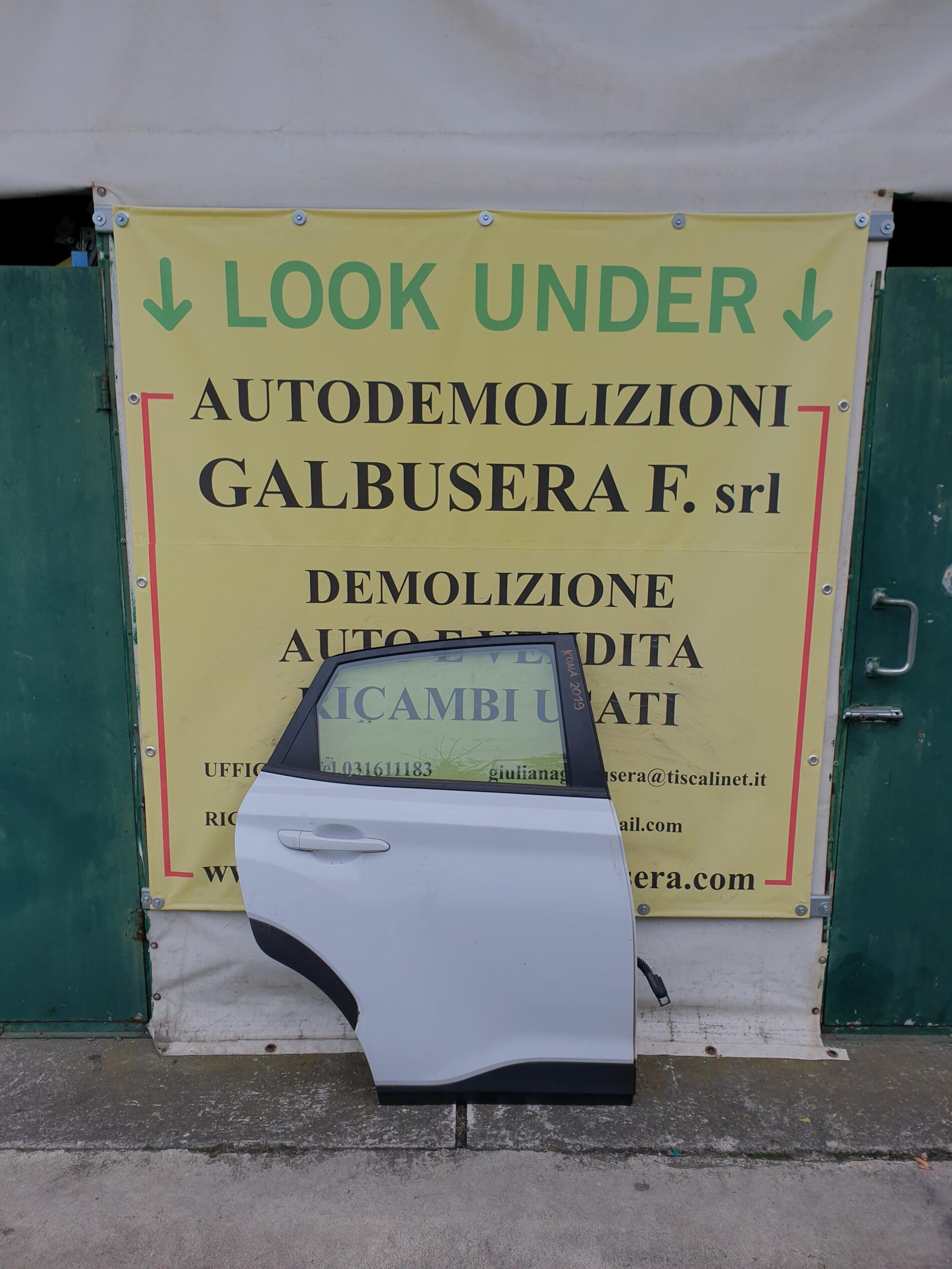 Porta/Portiera Posteriore Destra x Hyundai Kona – 2019